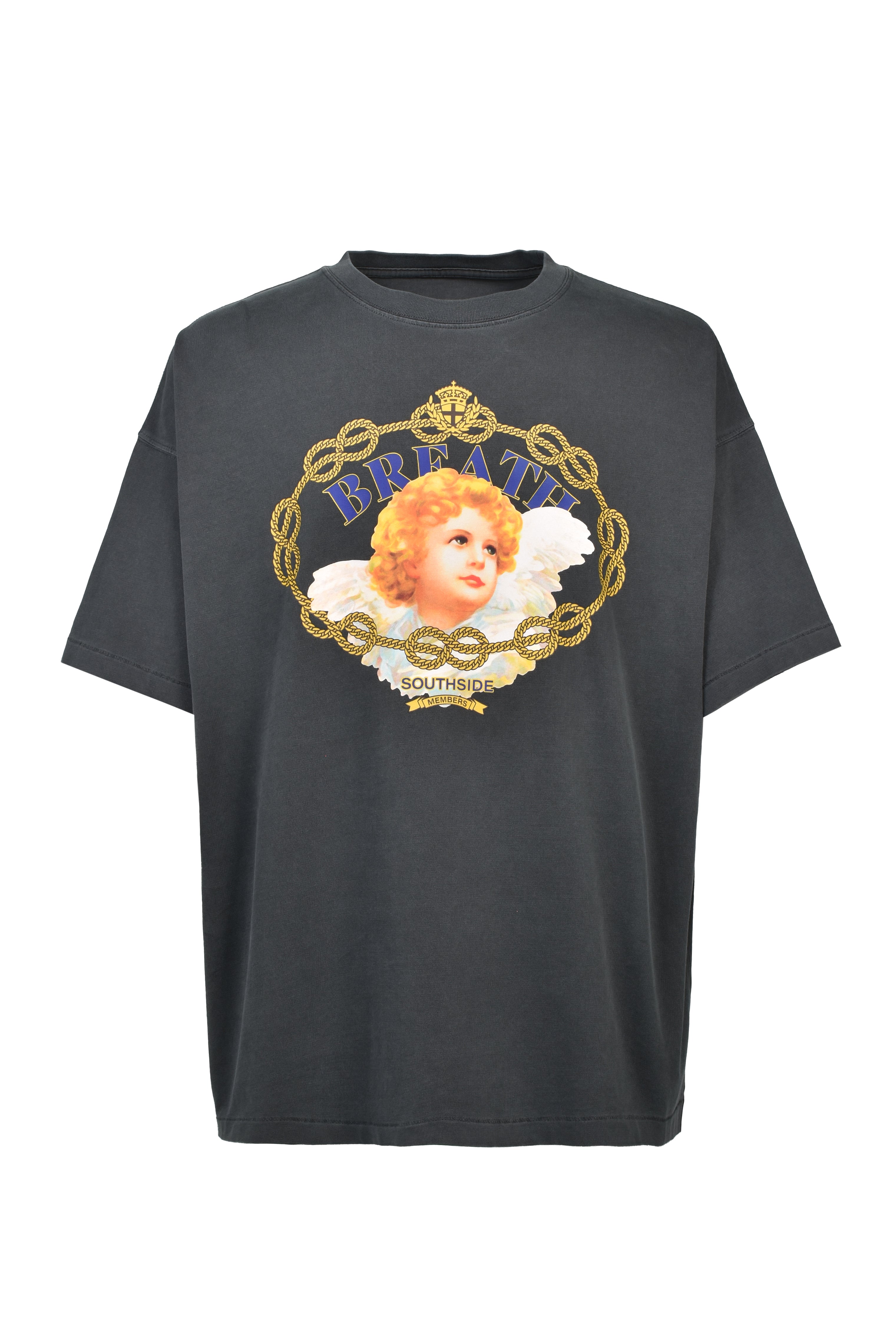 BREATH ブレス 2026 SUMMER 1st DROP ANGEL EMBLEM TEE / BLK - NUBIAN