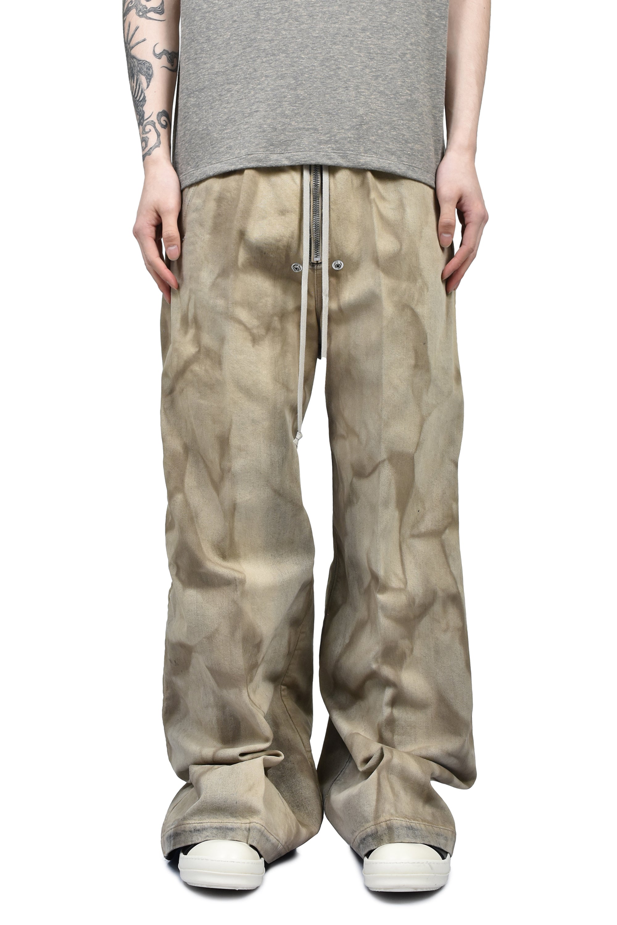 Rick Owens リック オウエンス SS26 WIDE BELA PANTS / DUST - NUBIAN