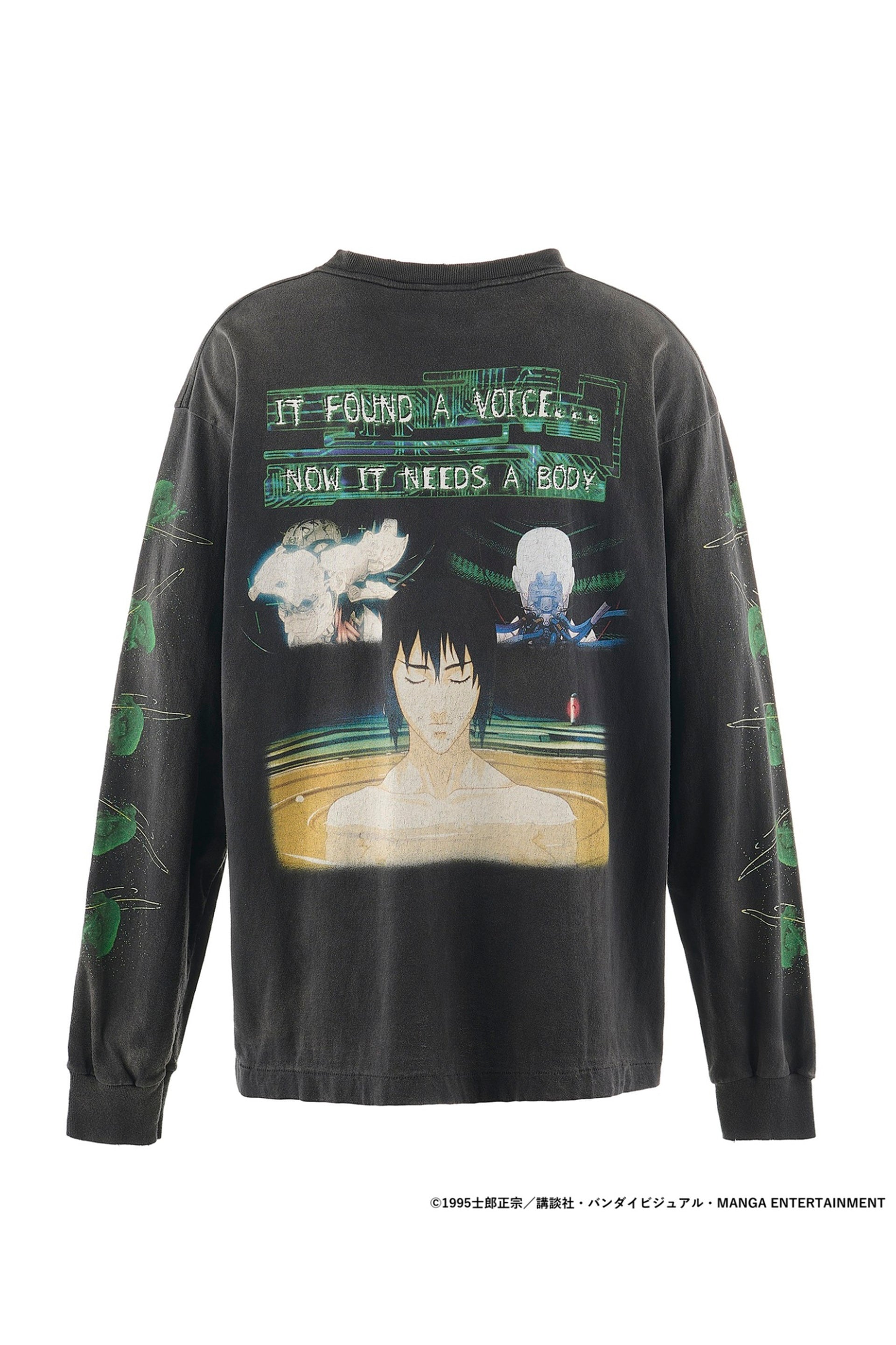 SAINT Mxxxxxx × 攻殻機動隊 GS_LS TEE/GITS / BLK