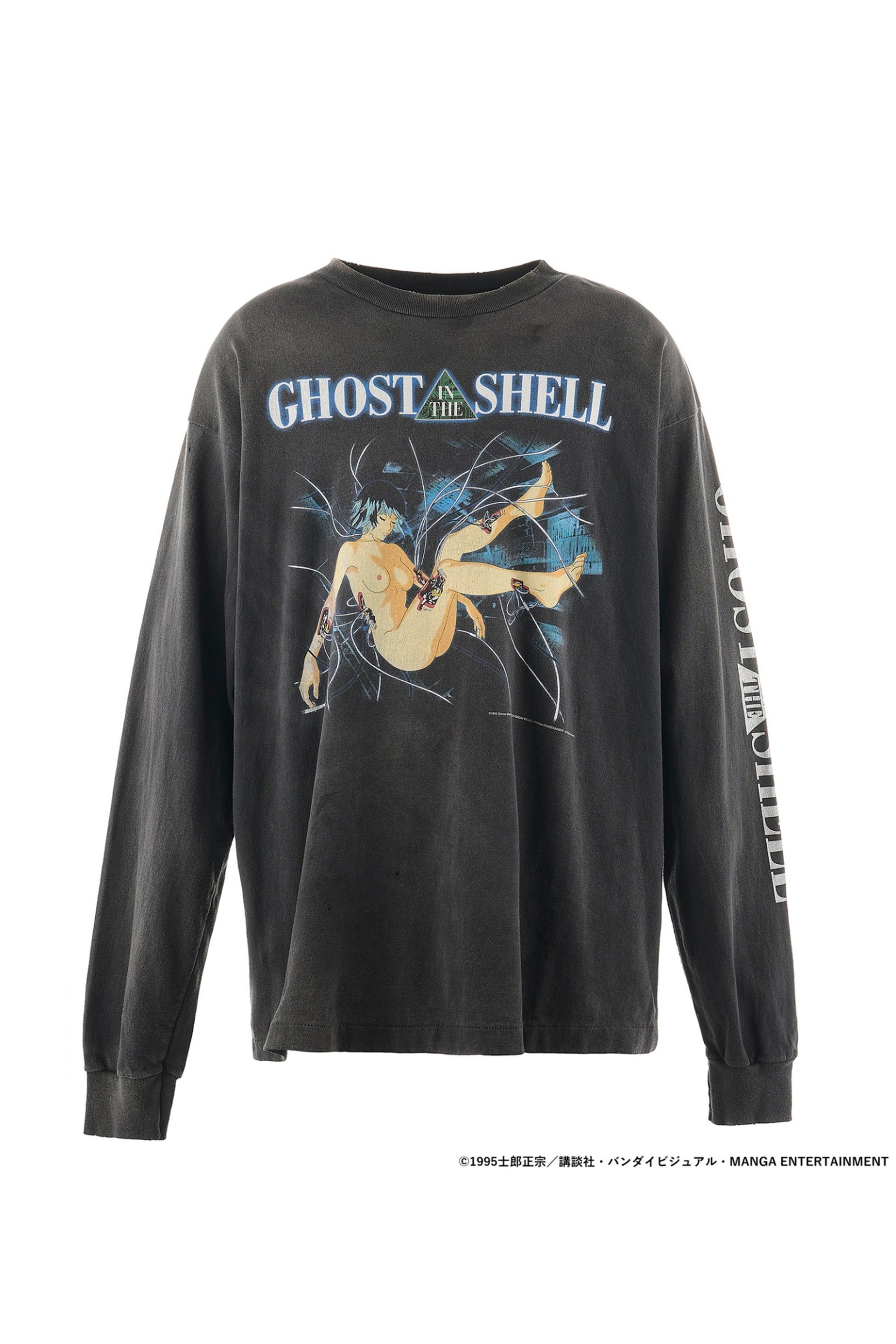 SAINT Mxxxxxx × 攻殻機動隊 GS_LS TEE/ILYA GITS / BLK