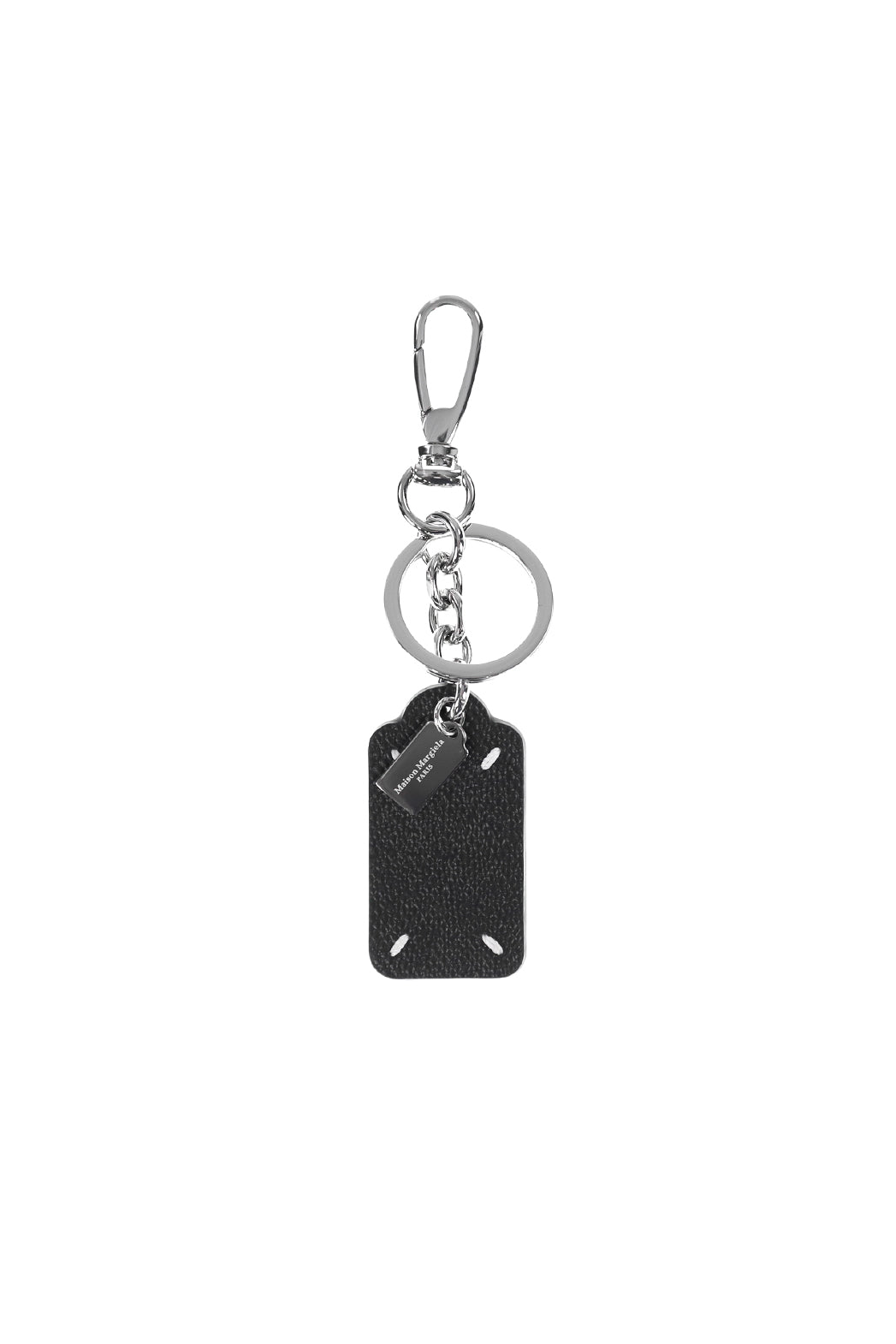 DOUBLE TAG KEYRING SMALL / BLK