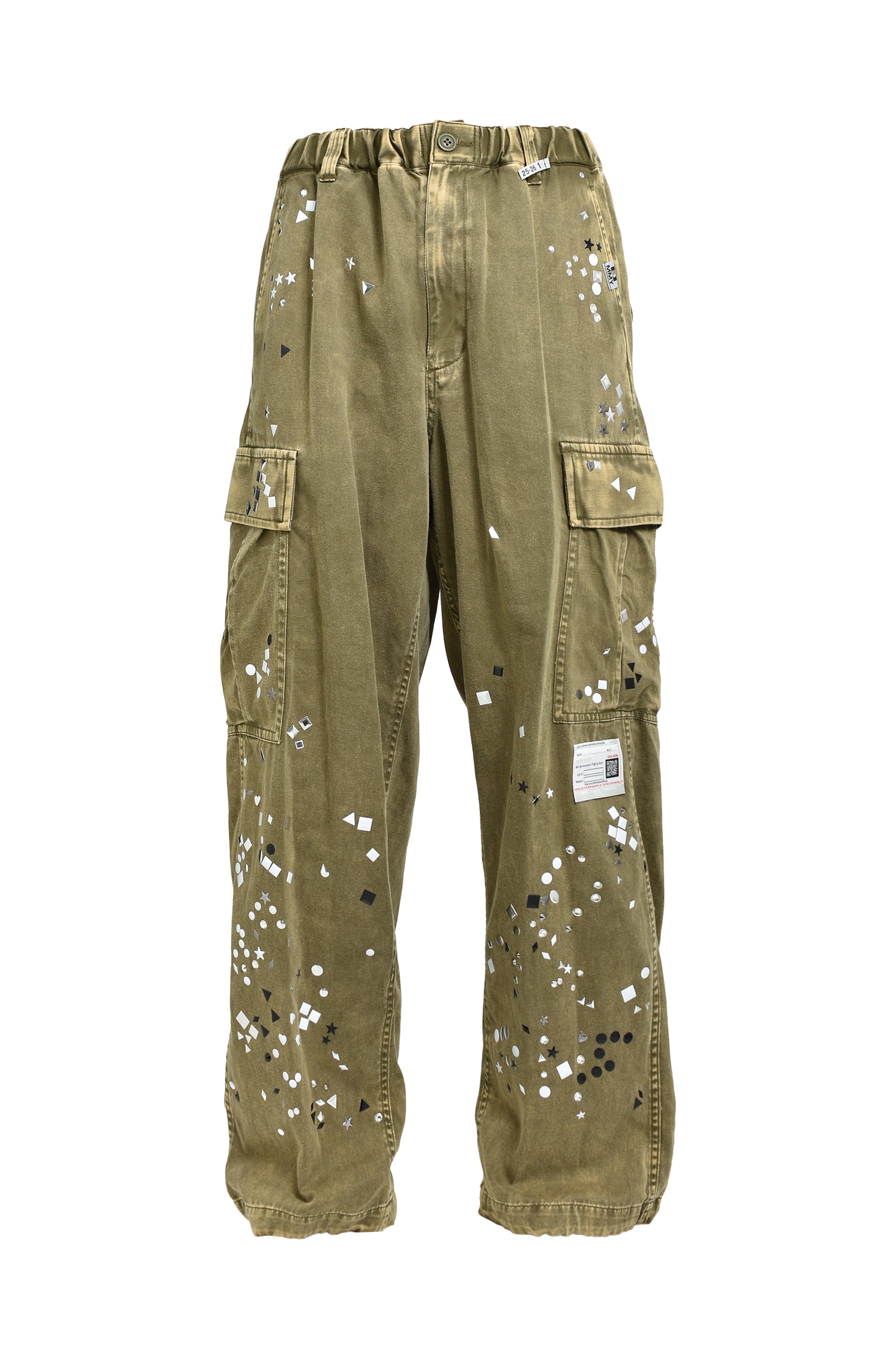 EMBELLISHED MILITARY PANTS / KHA