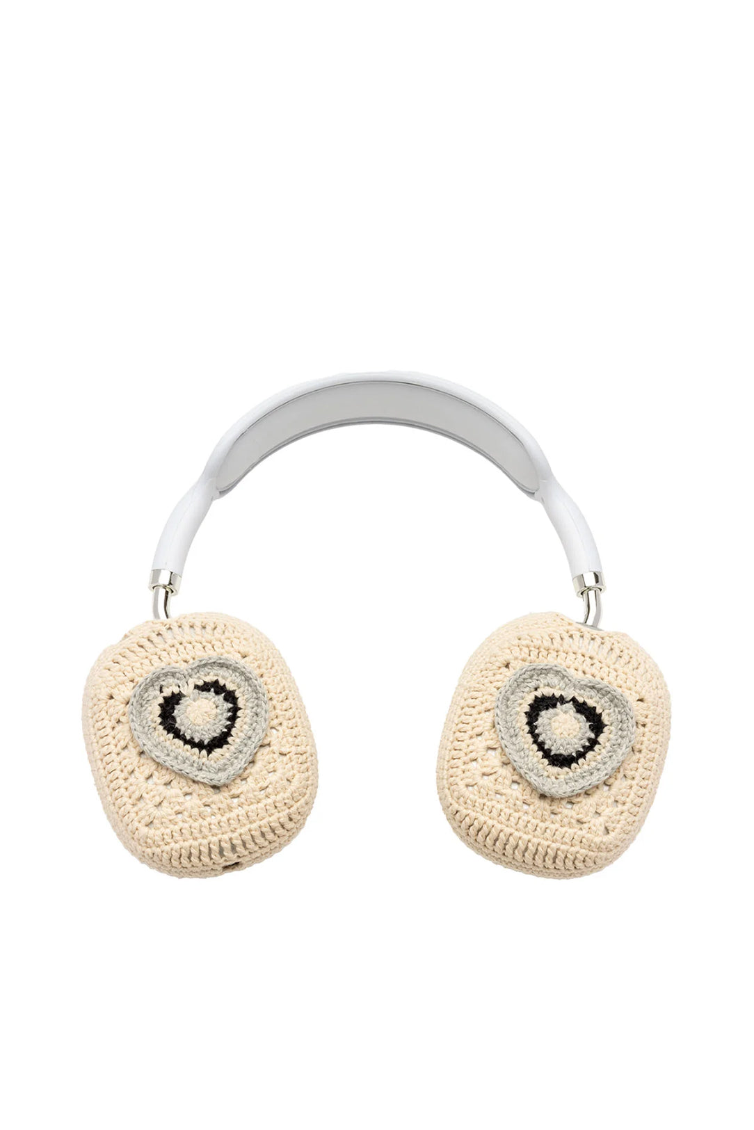 BASICKS AIRPODS MAX CROCHET CASE / WHT