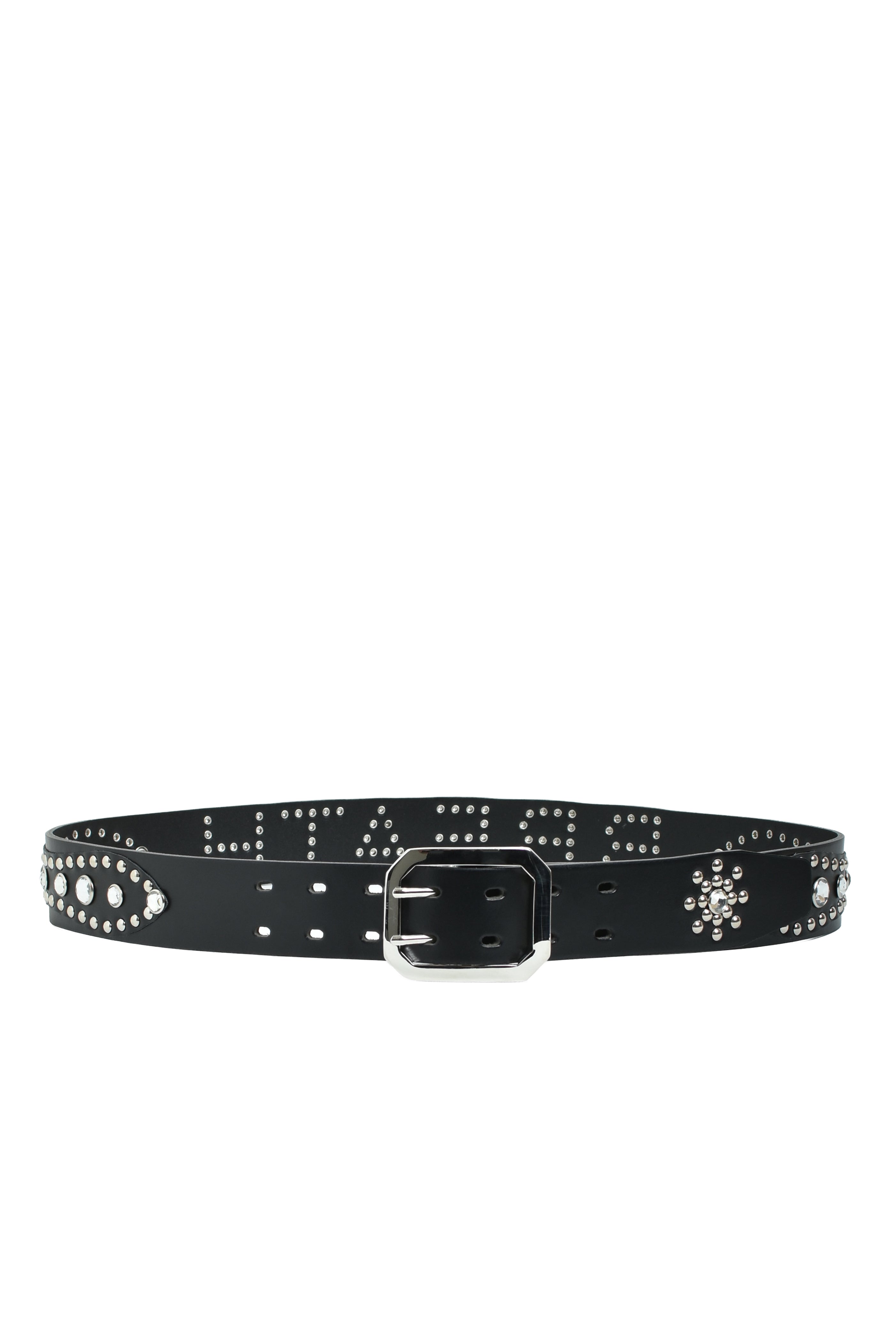 BREATH ブレス SS25 STUDS LOGO BELT / BLK - NUBIAN ヌビアン