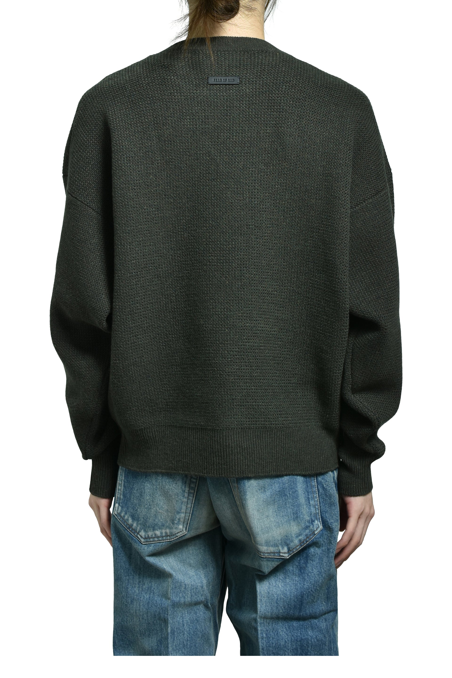CREWNECK SWEATER / BLK