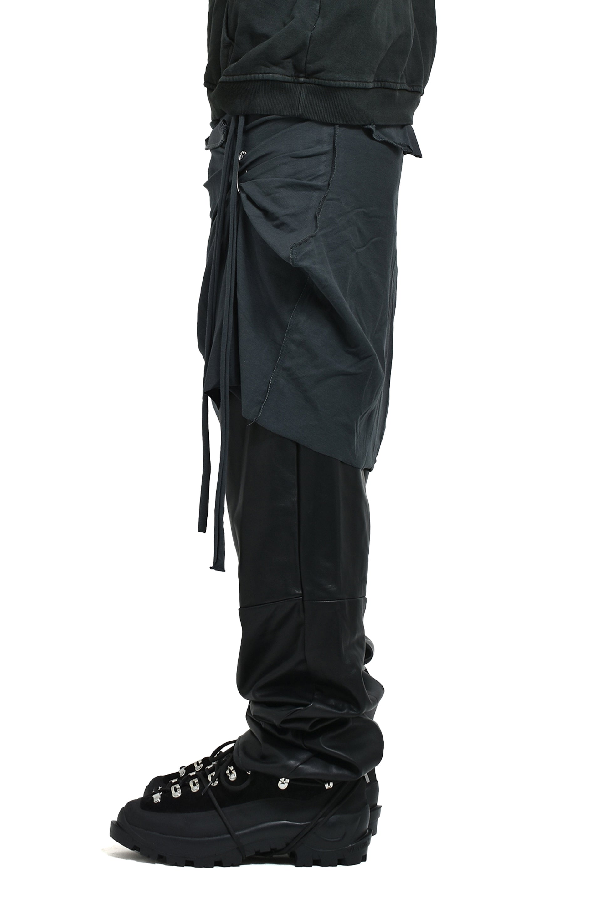 BLACKE LEATHER PANTS / BLK