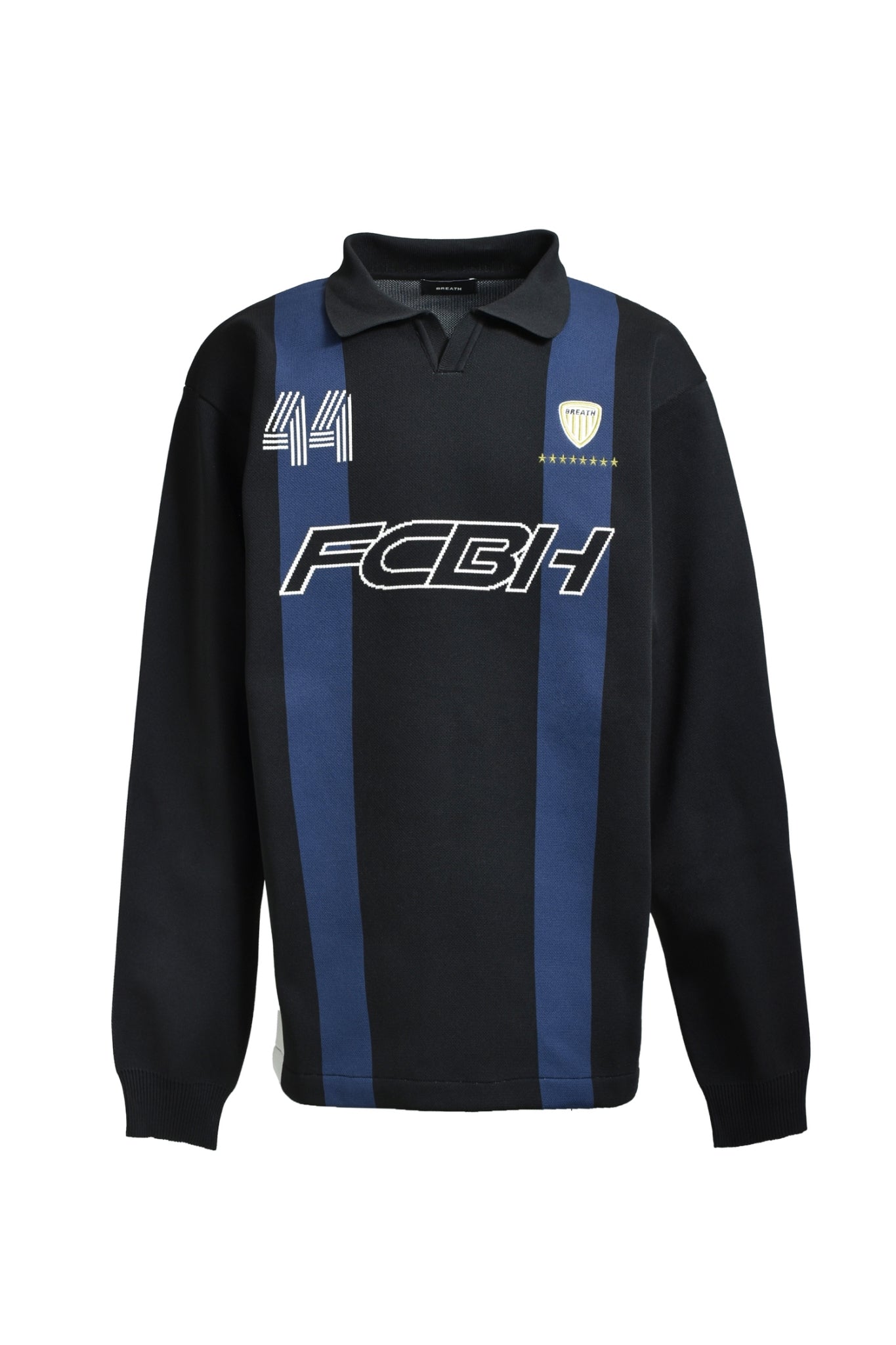 NUBIAN BREATH ゲームシャツ FCBH 44 希少サイズ BREATH FW25 FCBH 44 UNIFORM KNIT / BLACK - NUBIAN