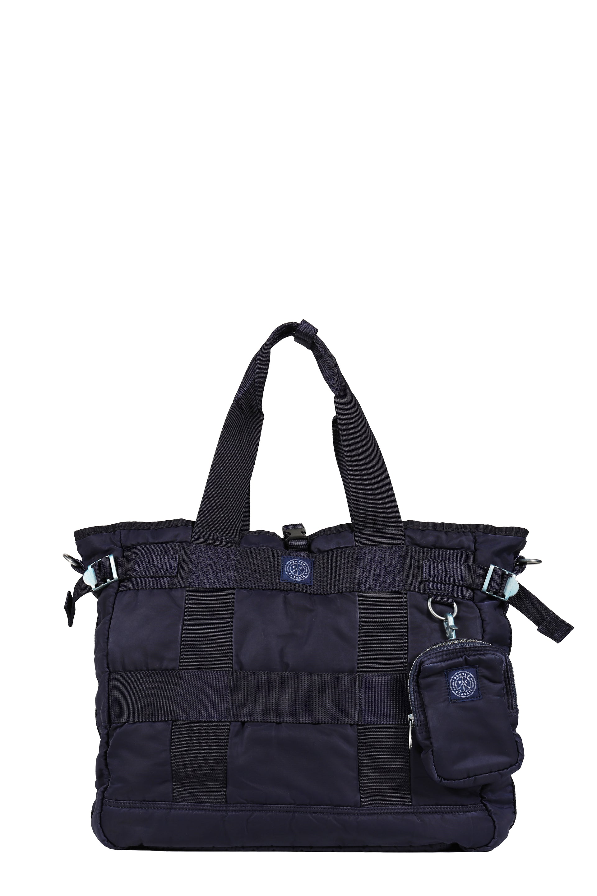 SUPER NYLON TOTE BAG / BLU