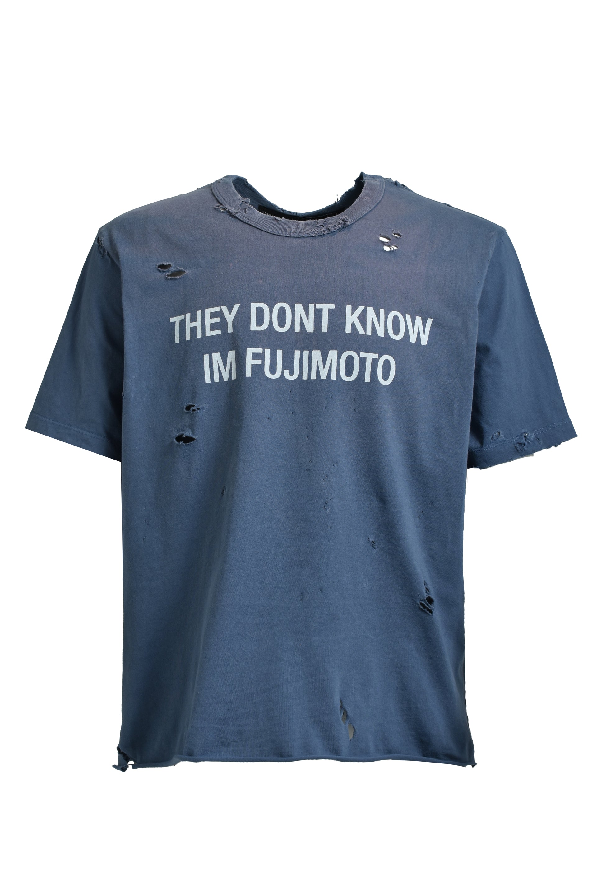 FUJIMOTO UNKNOWN TEE / WASHED BLU