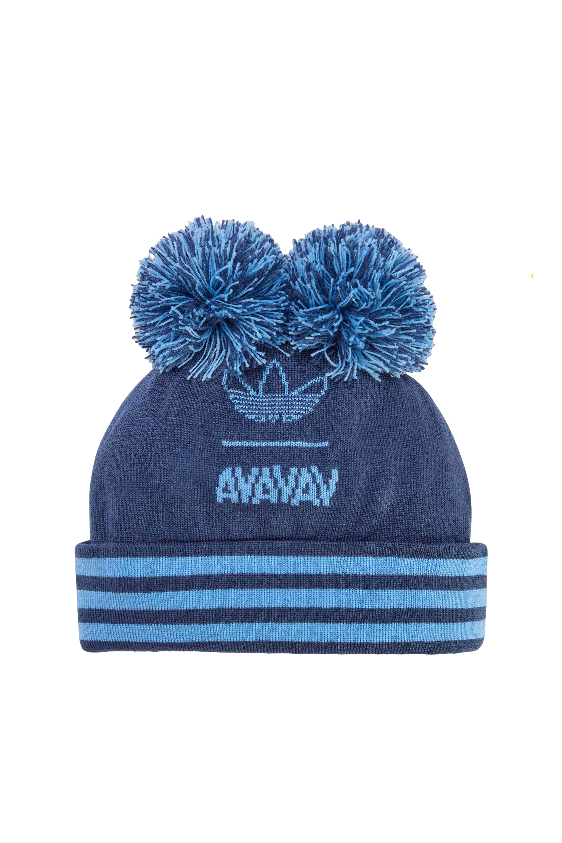 POM POM BEANIE / NIGHTMARINE LIGHTBLU