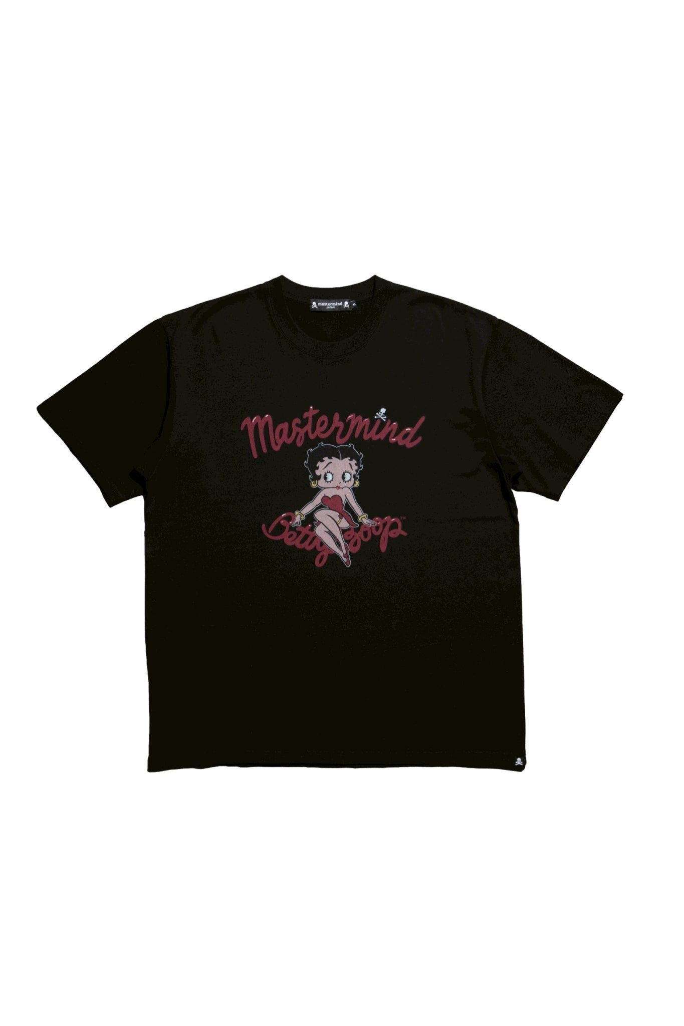 MASTERMIND WORLD x BETTY BOOP collaboration S/S TEE REGULAR FIT