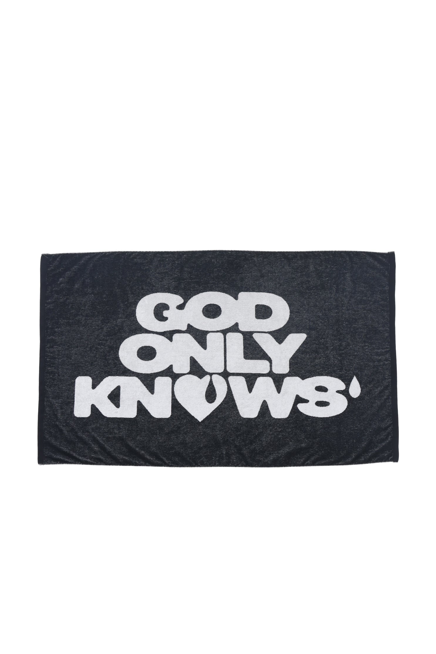 GOD ONLY KNOWS ☺︎︎︎︎SIGNATURELOGOBEACH TOWEL GOD ONLY KNOWS ゴッド オンリー ノウズ SS26 SIGNATURE LOGO BEACH