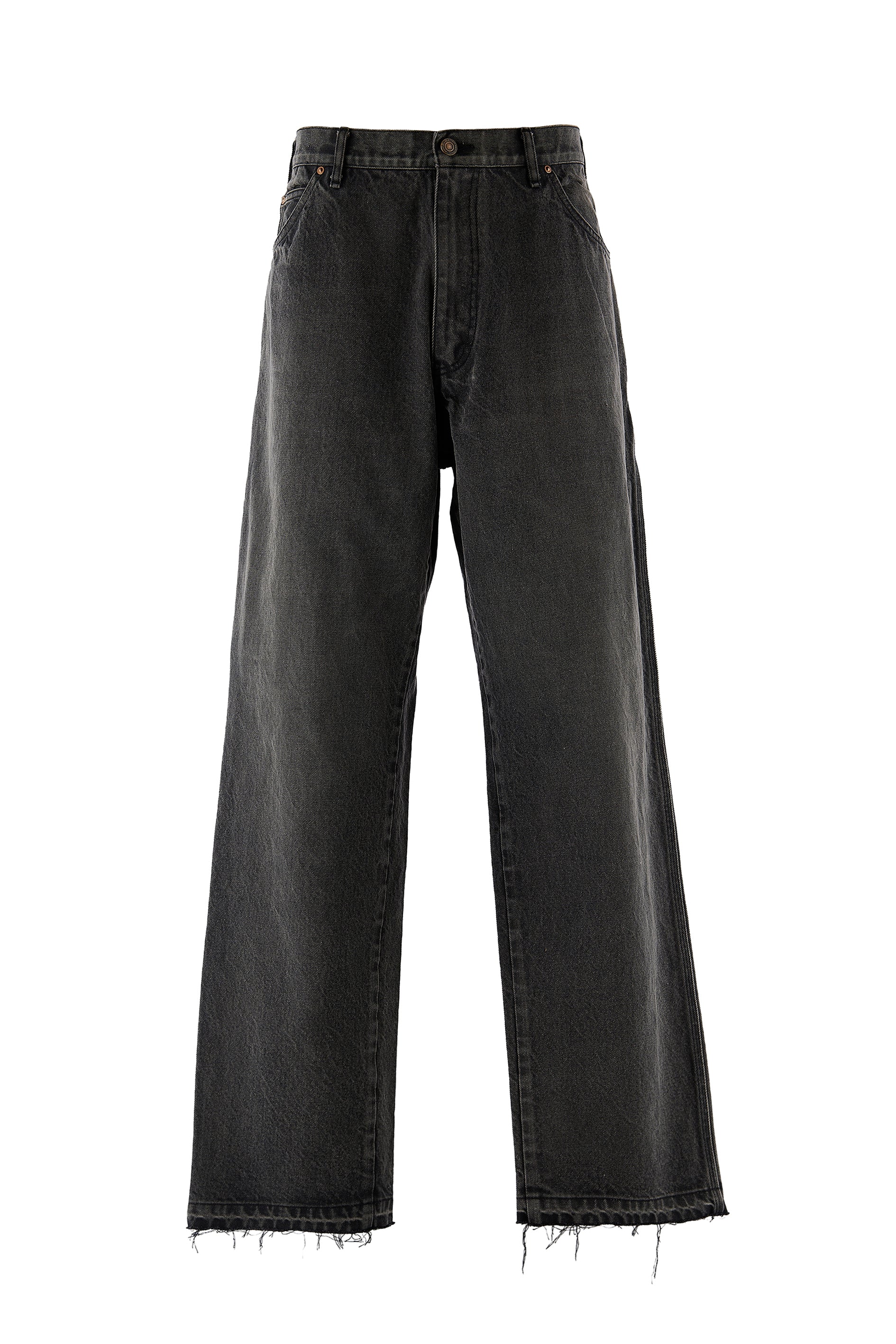 SAINT Mxxxxxx セントマイケル FW26 8th DENIM PAINTER PANTS / BLK