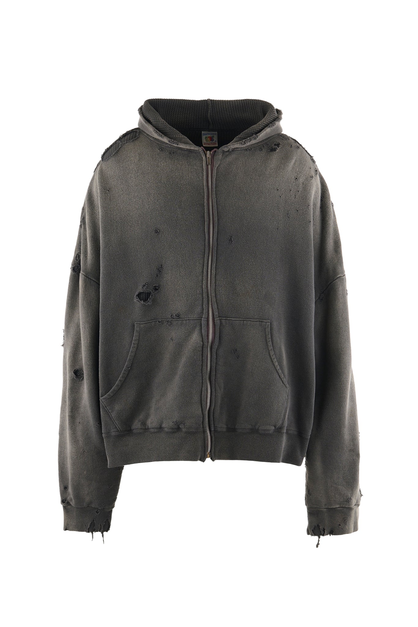 SAINT Mxxxxxx HOODIE/DBL-FC ZIP / BLK