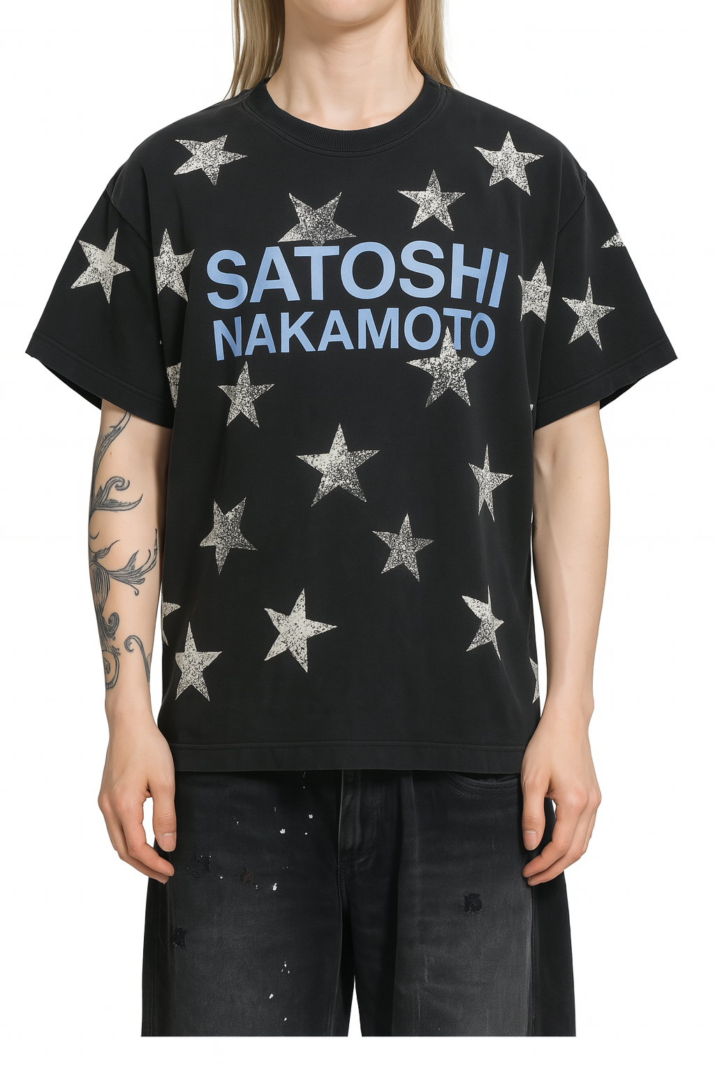 SATOSHI NAKAMOTO TEE サトシナカモト　ヴィンテージシャツ SATOSHI NAKAMOTO TEE サトシナカモトヴィンテージシャツ