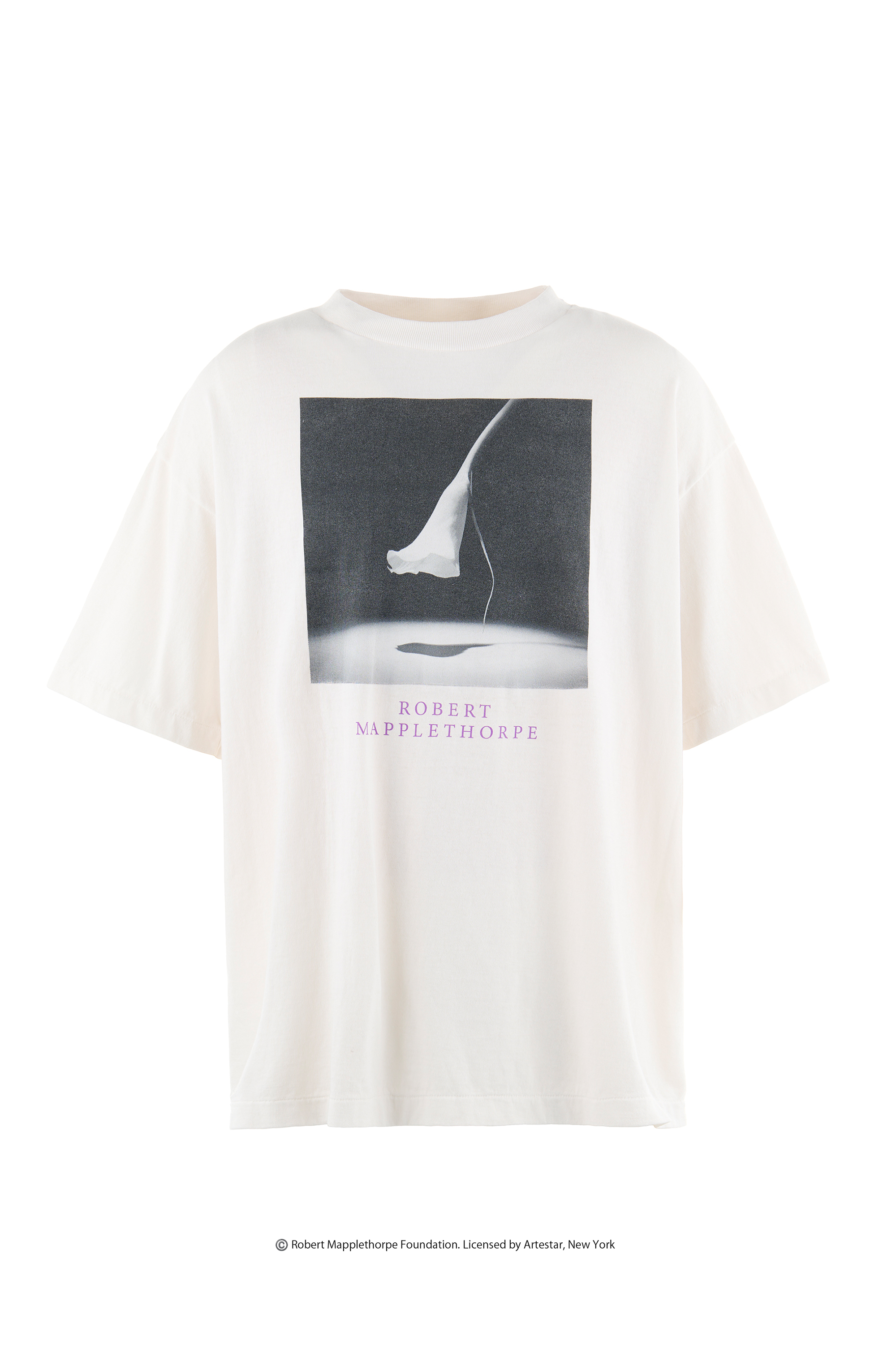 SAINT Mxxxxxx × Robert Mapplethorpe SS25 MT_SS TEE/CALLA LILY