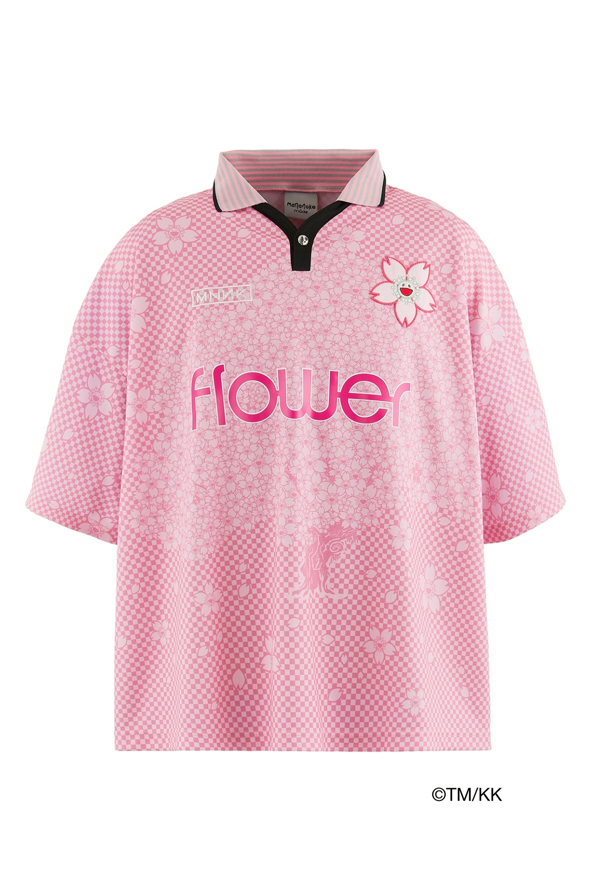mononoke・made モノノケメイド SS26 SOCCER SHIRT/SAKURA/ / PNK