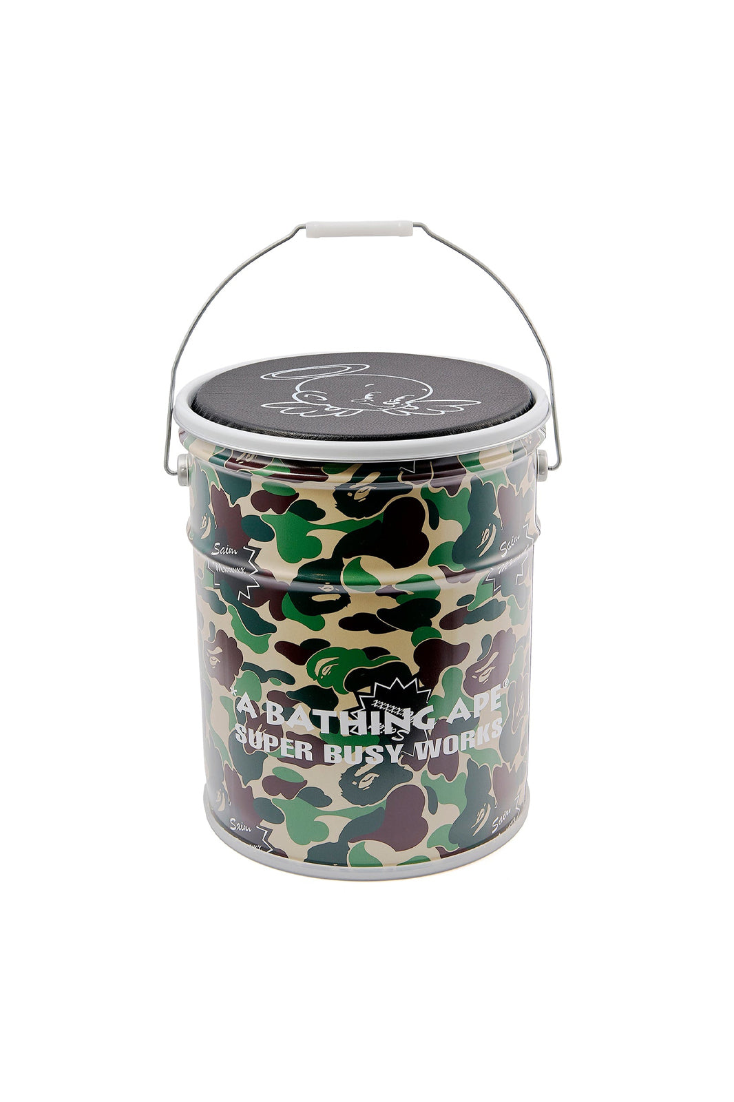 SAINT Mxxxxxx × A BATHING APE® Collaboration SS26 BAPE_CAN STOOL