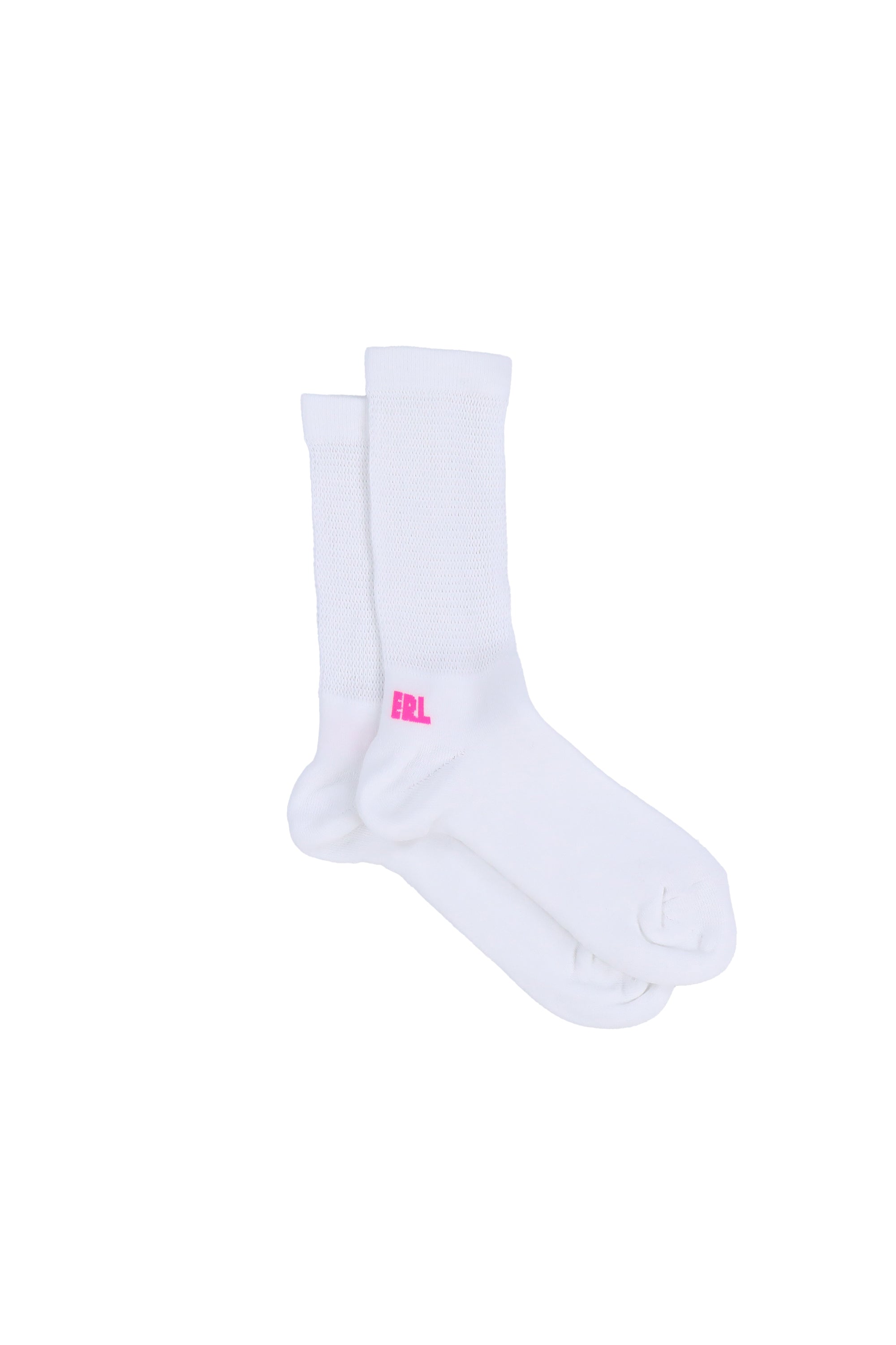 ERL SS23 OPENWORK SOCKS KNIT / WHT -NUBIAN