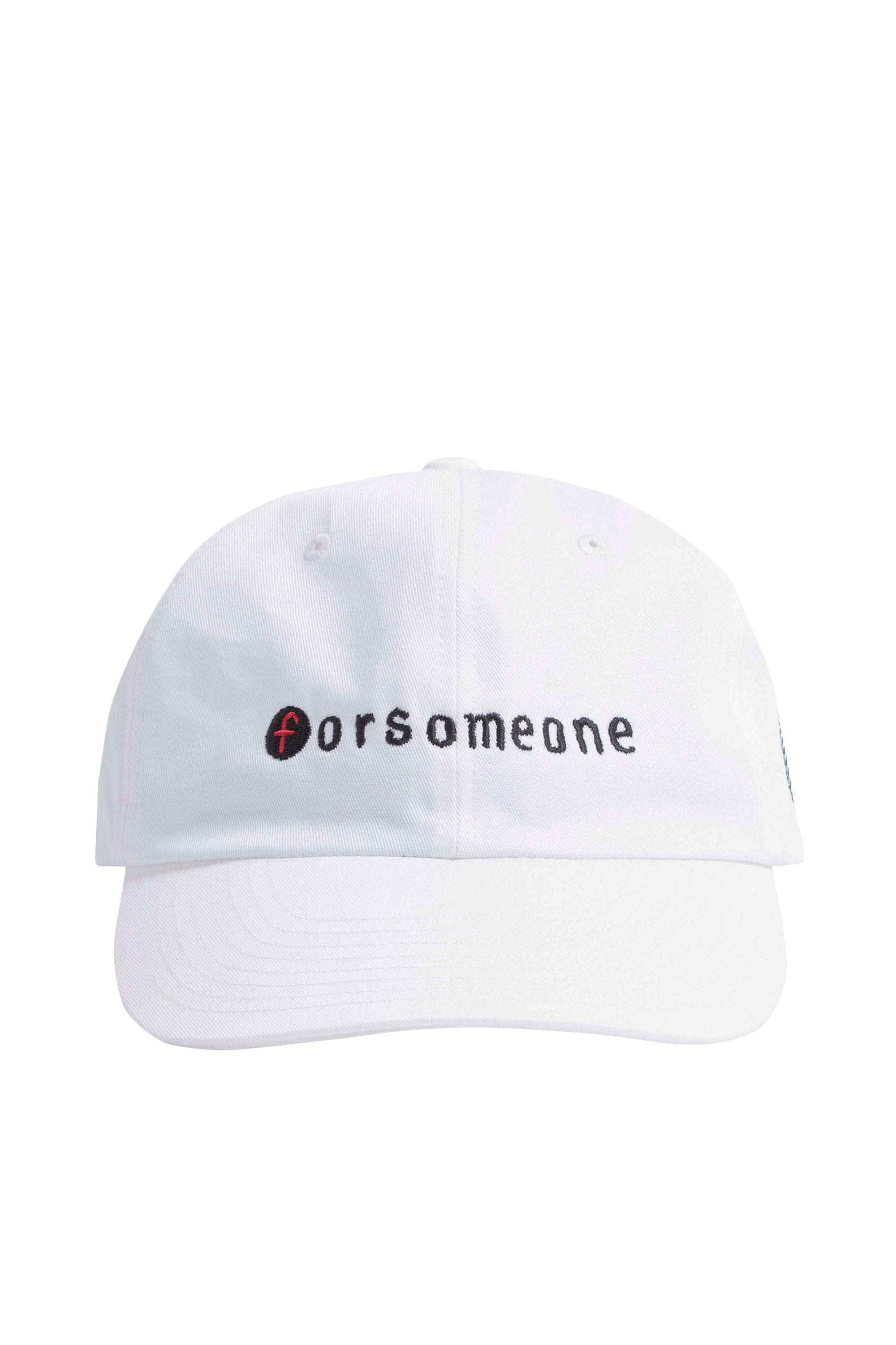 FORSOMEONE SS23 RH TWILL CAP / WHT - NUBIAN