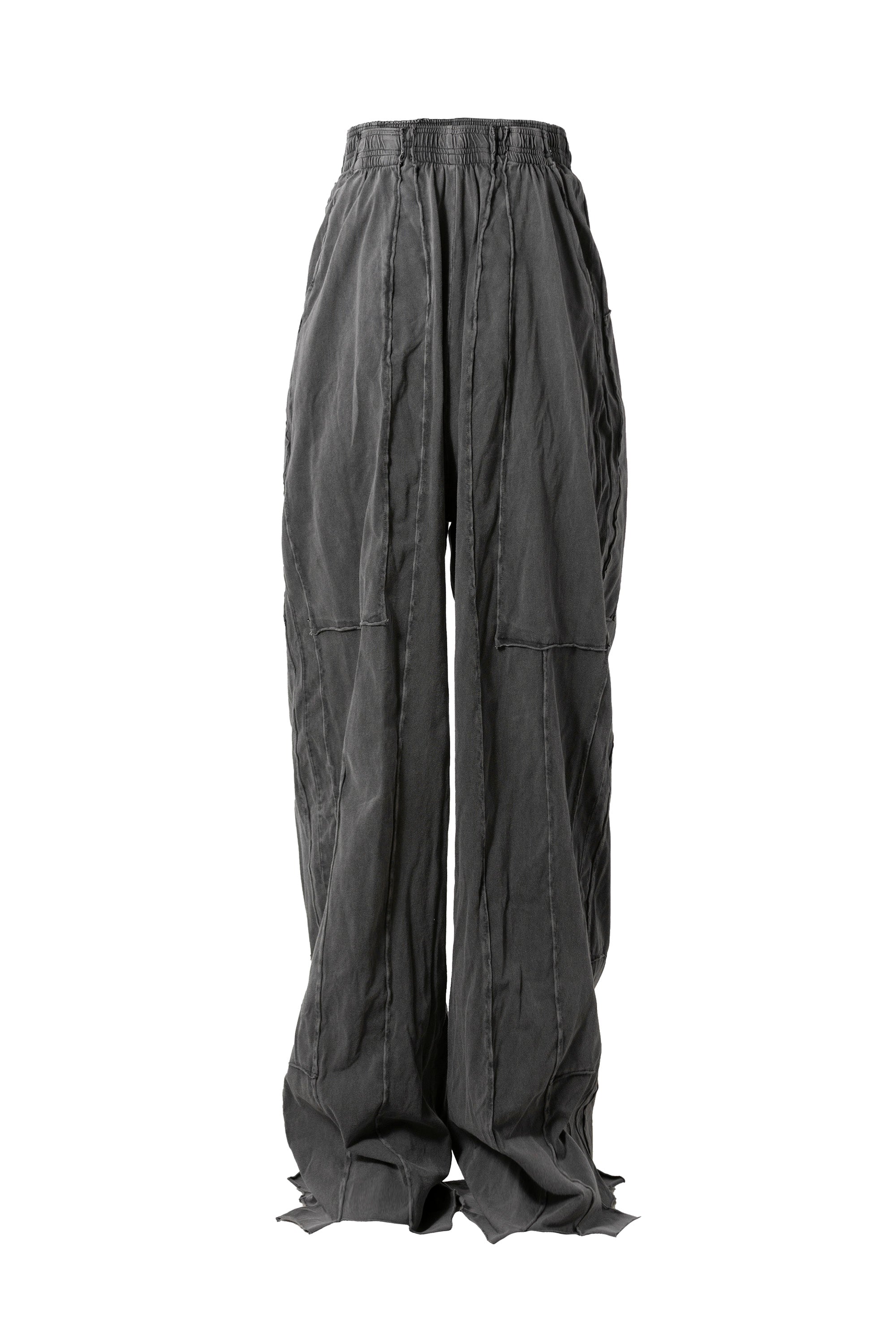 VETEMENTS SS23 CUT-UP SWEATPANTS / BLK - NUBIAN