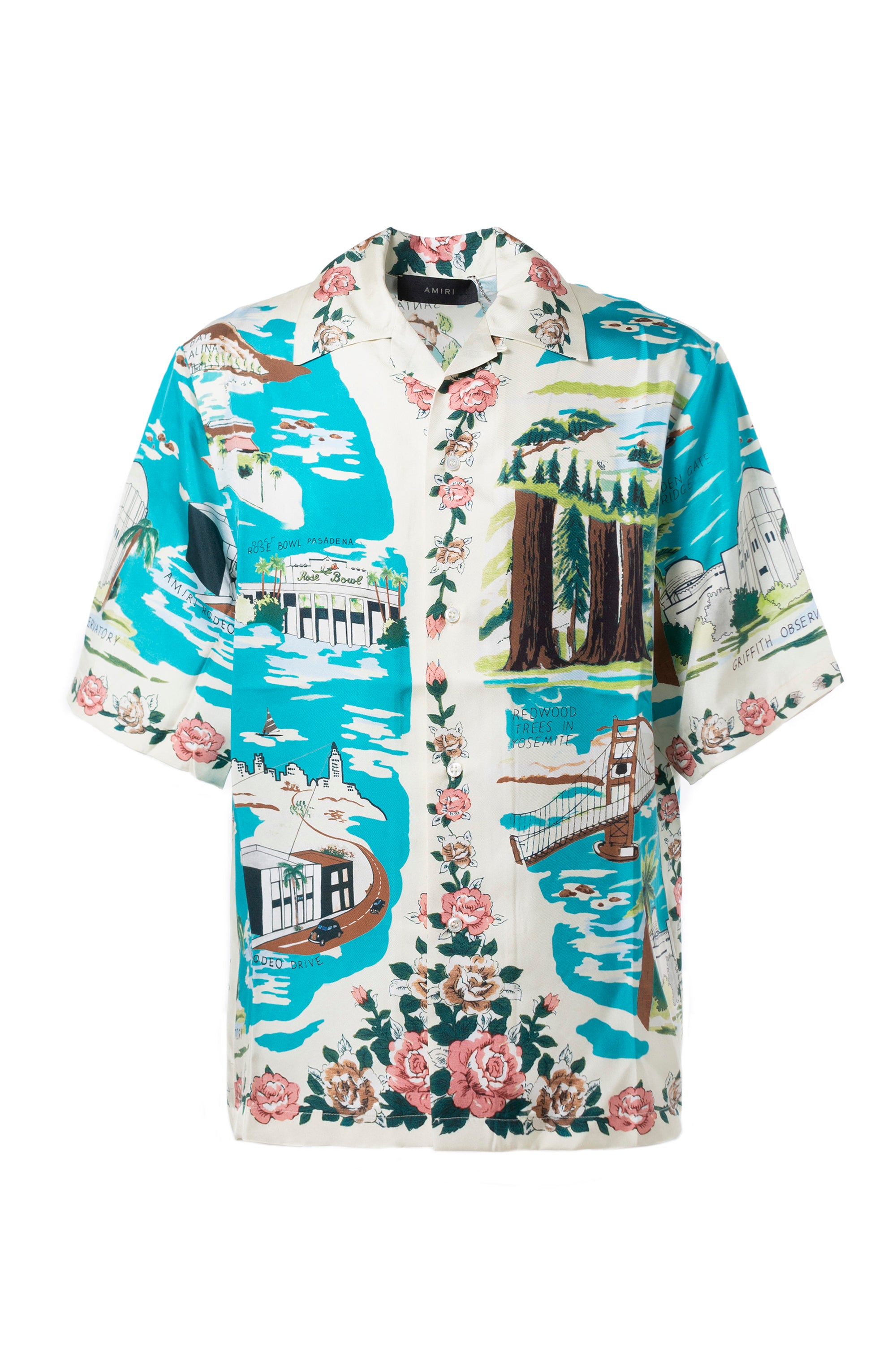 AMIRI SS23 HAWAIIAN BOWLING SHIRT / MULTI -NUBIAN