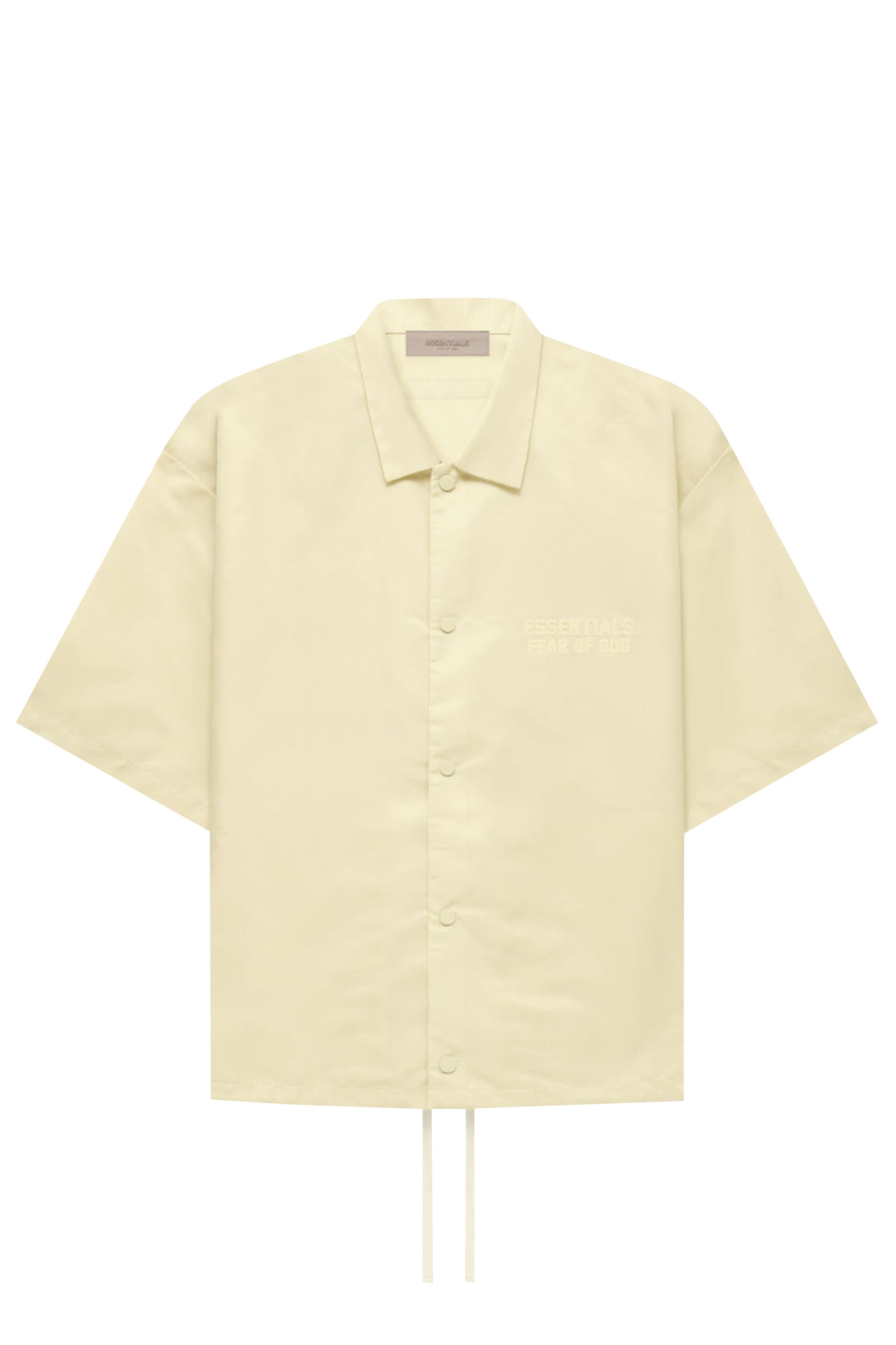 ESSENTIALS FW22 SS NYLON SHIRT / CANARY - NUBIAN