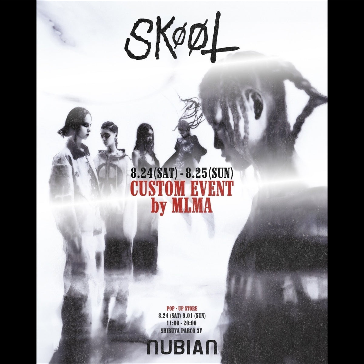 8月24日(土)より開催 SKOOT POP-UP STORE
