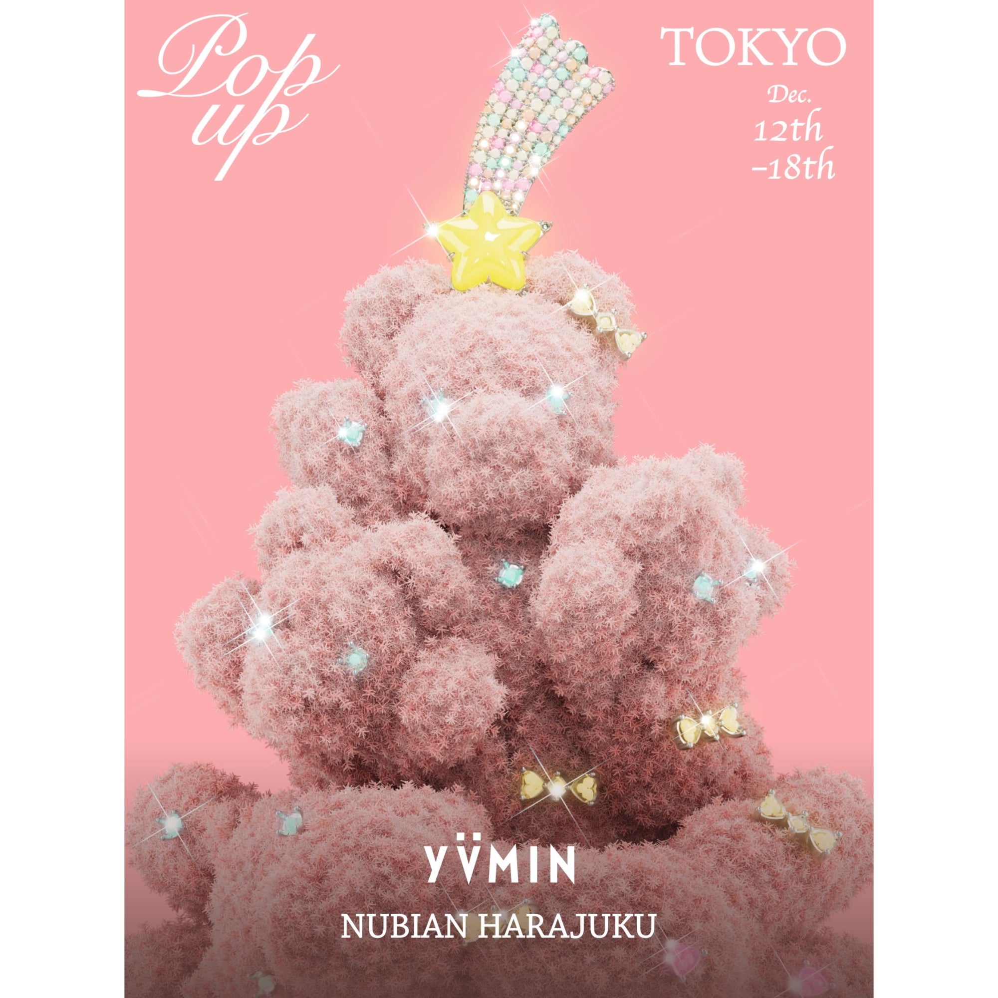 12月10日(水)開催 YVMIN POPUP