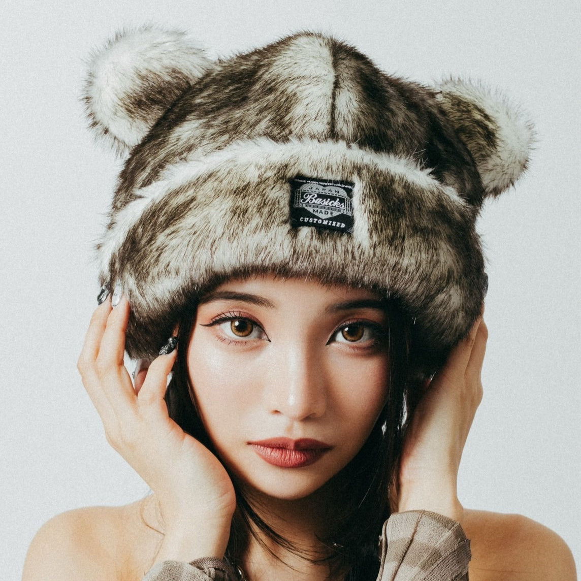 BASICKS×NUBIAN BEAR BEANIE川村壱馬着用 BASICKS EXCLUSIVE ITEM