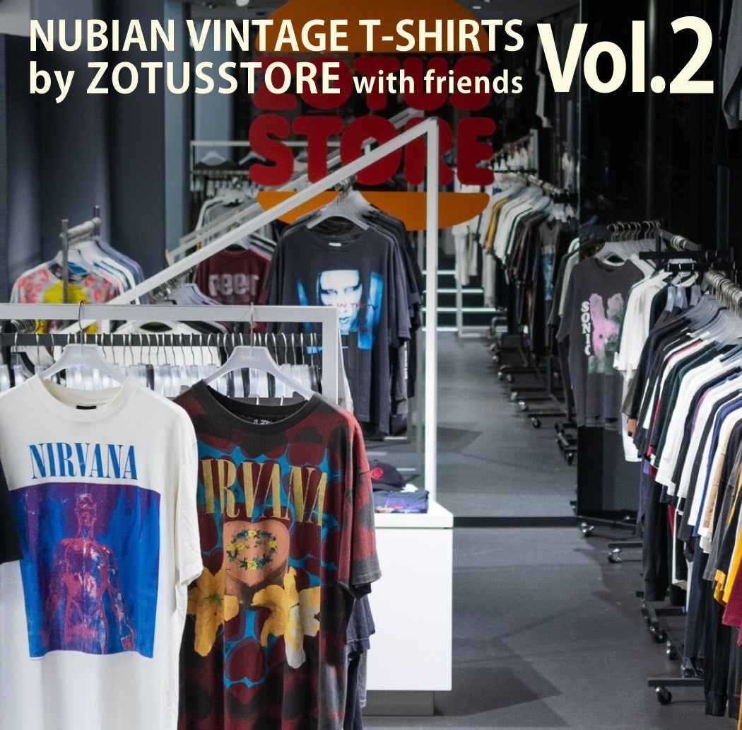 VINTAGE T-SHIRTS<br>POP UP by ZOUTUSSTORE with friends Vol.2