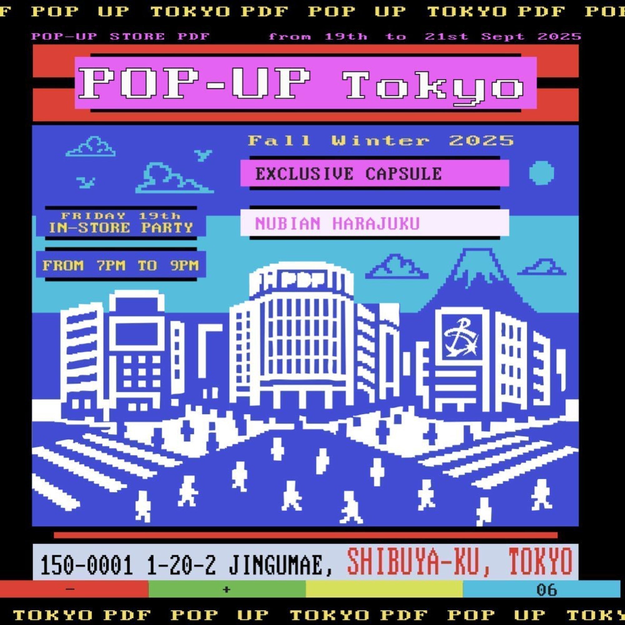 9月19日(金)より開催 PDF FW25 POP-UP