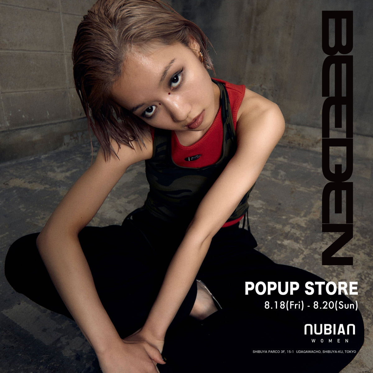8月18日(金)より開催 BEEDEN POP-UP STORE