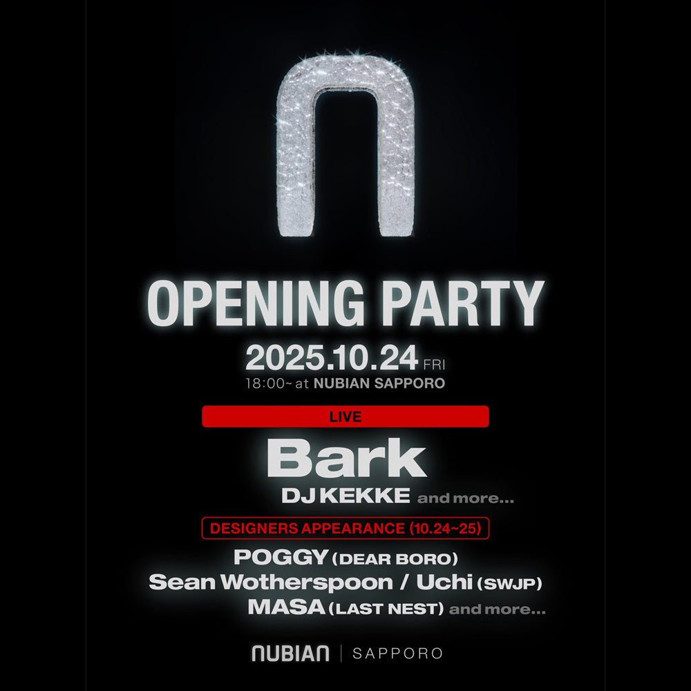 NUBIAN SAPPORO  Grand Opening Announcement 