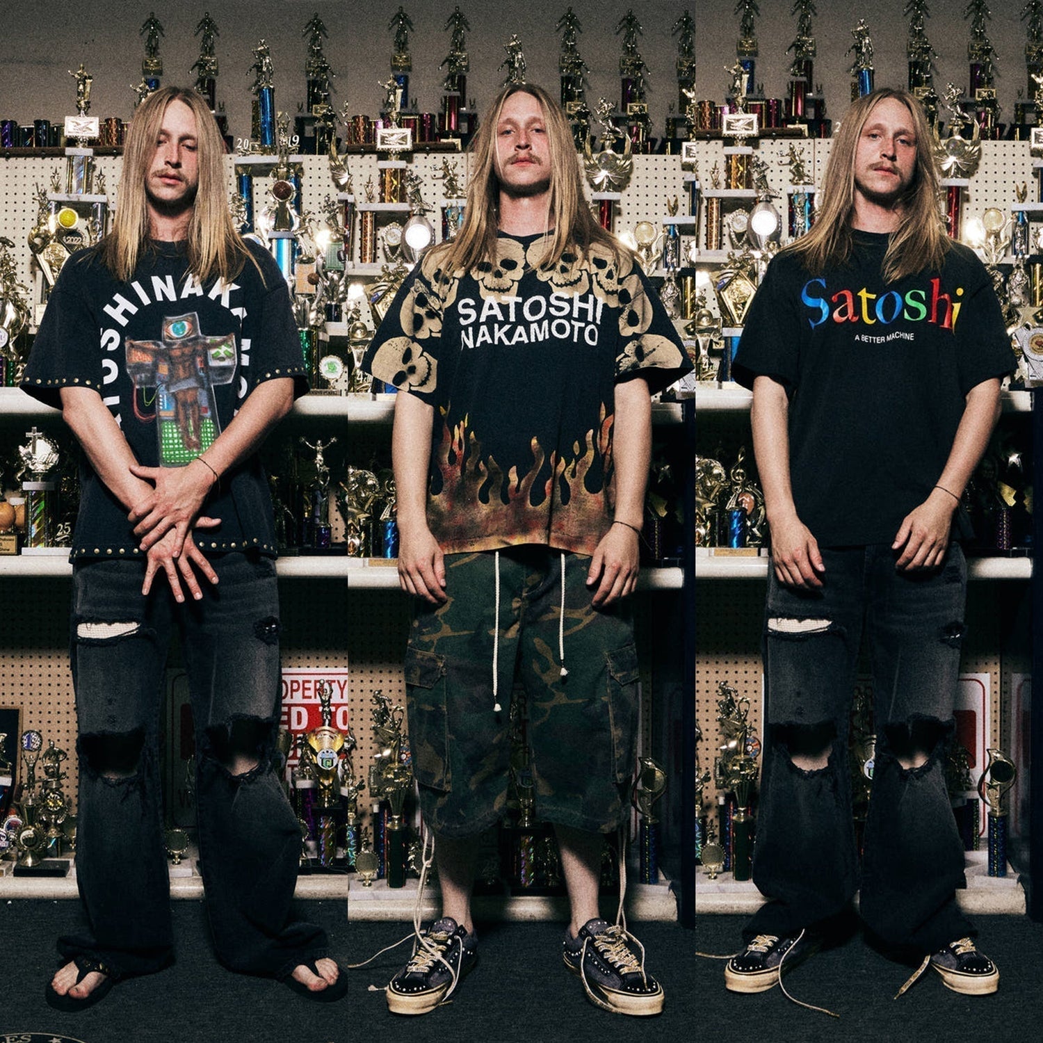 SATOSHI NAKAMOTO<br>SS25 THE BIG TOURIST