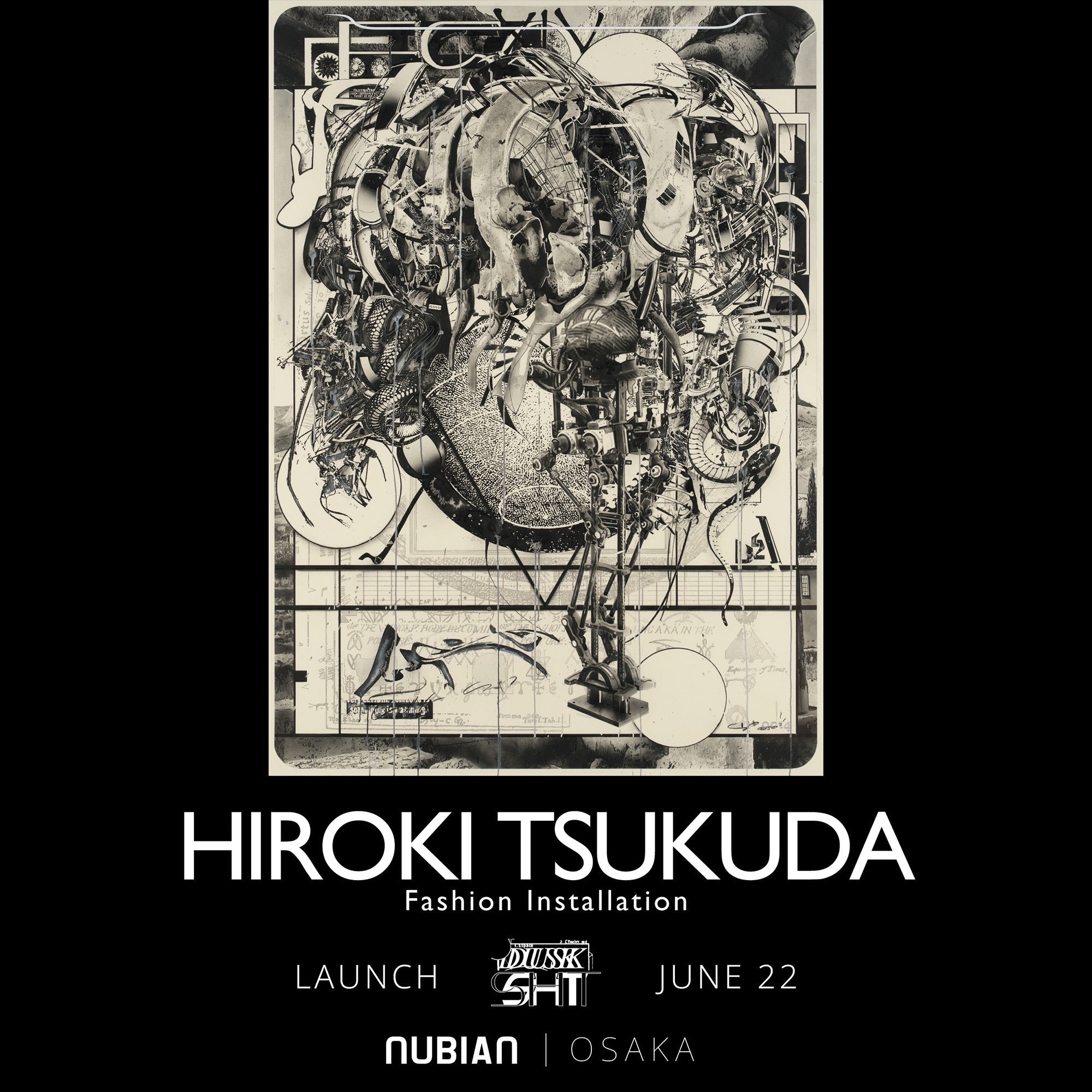 6月22日(土)より開催 Hiroki Tsukuda FASHION INSTALLATION