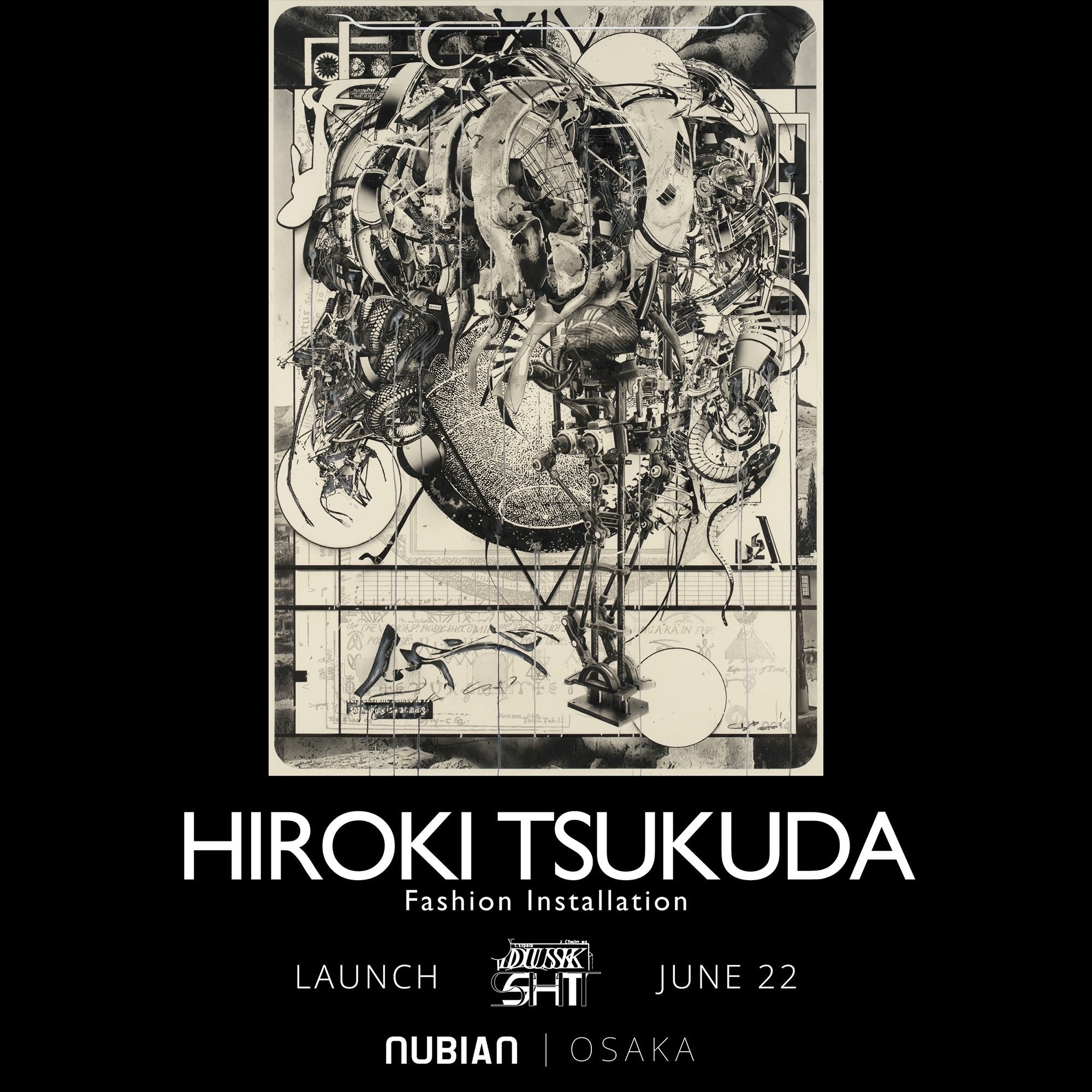 6月22日(土)より開催<br>SHT / HIROKI TSUKUDA<br>FASHION INSTALLATION