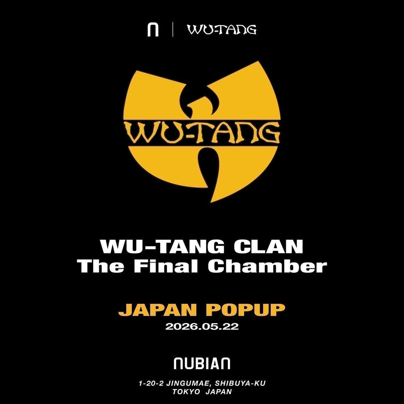 5月22日(金)より開催 Wu-Tang Clan The Final Chamber JAPAN POP-UP