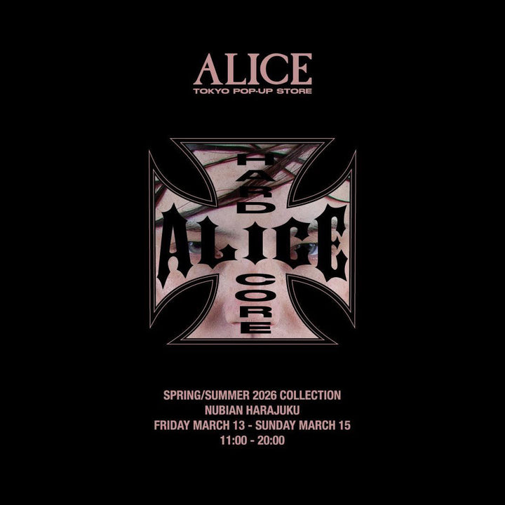 3月13日(金)より発売<br>ALICE HOLLYWOOD<br>EXCLUSIVE & SS26 COLLECTION