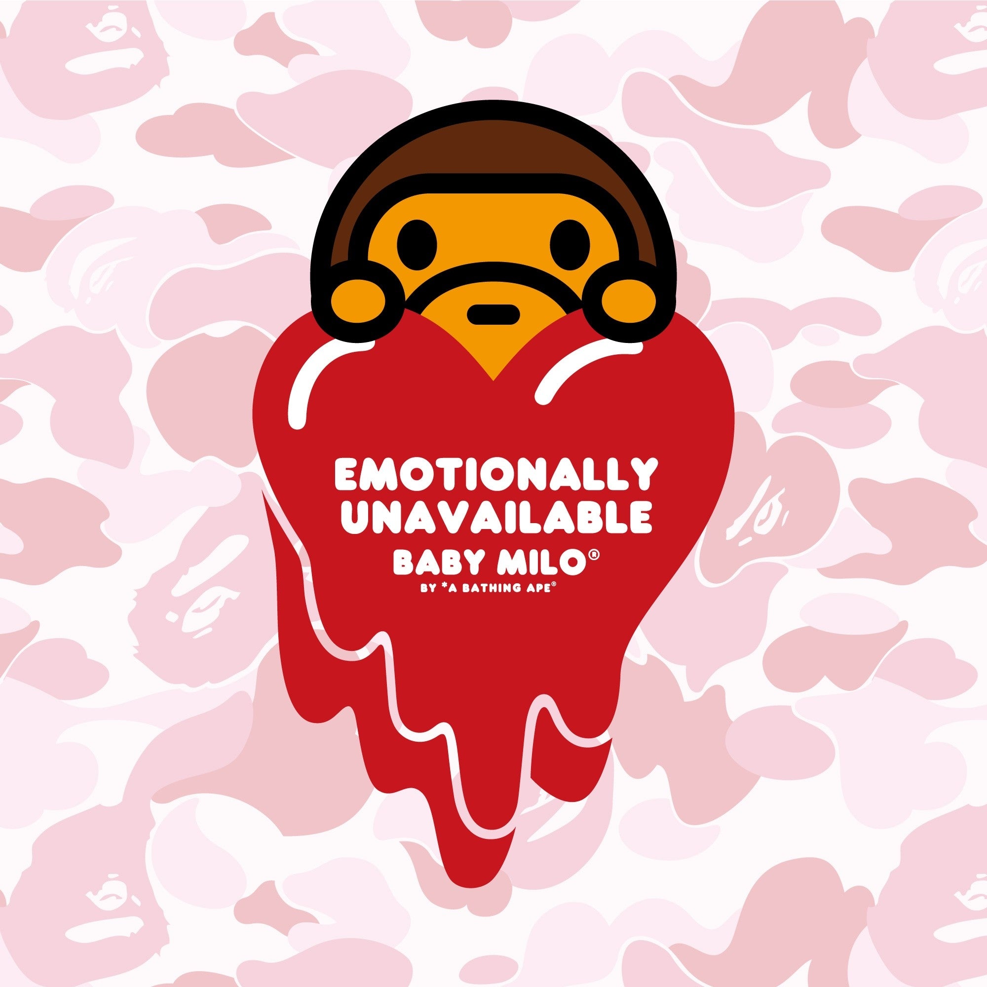 EMOTIONALLY UNAVAILABLE x BAPE<br>COLLABORATION