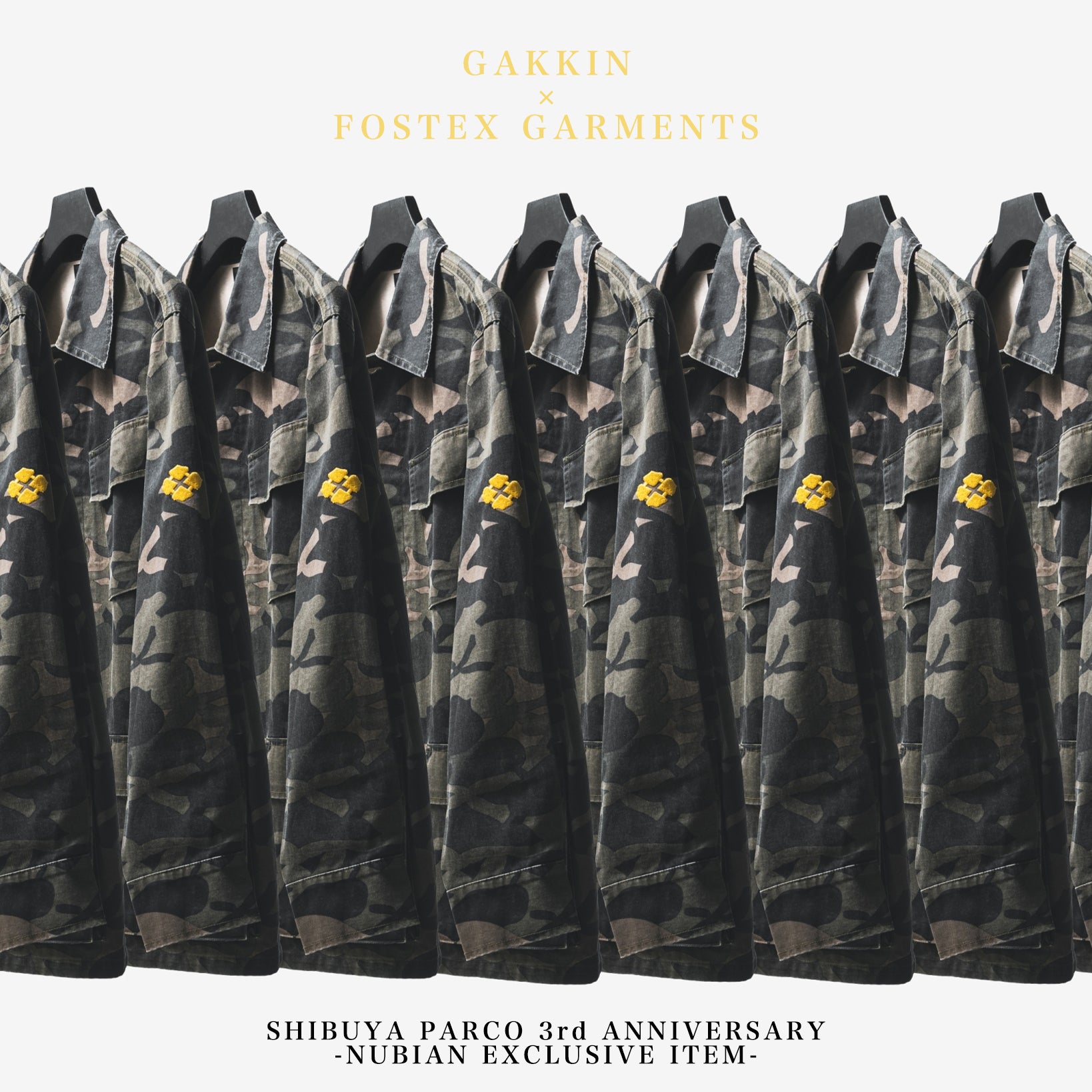 GAKKIN × FOSTEX GARMENTS - NUBIAN EXCLUSIVE