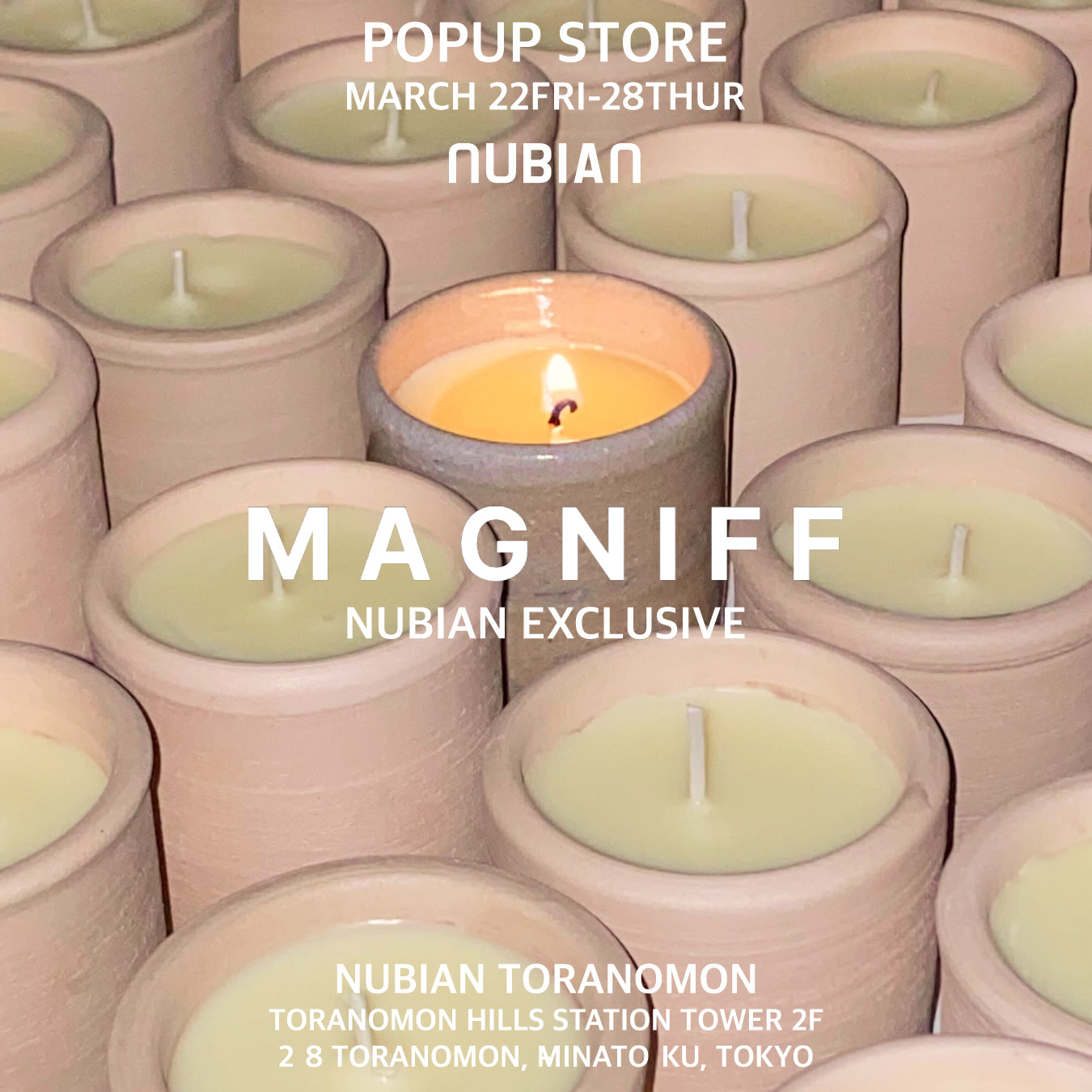 MAGNIFF<br>POP UP STORE
