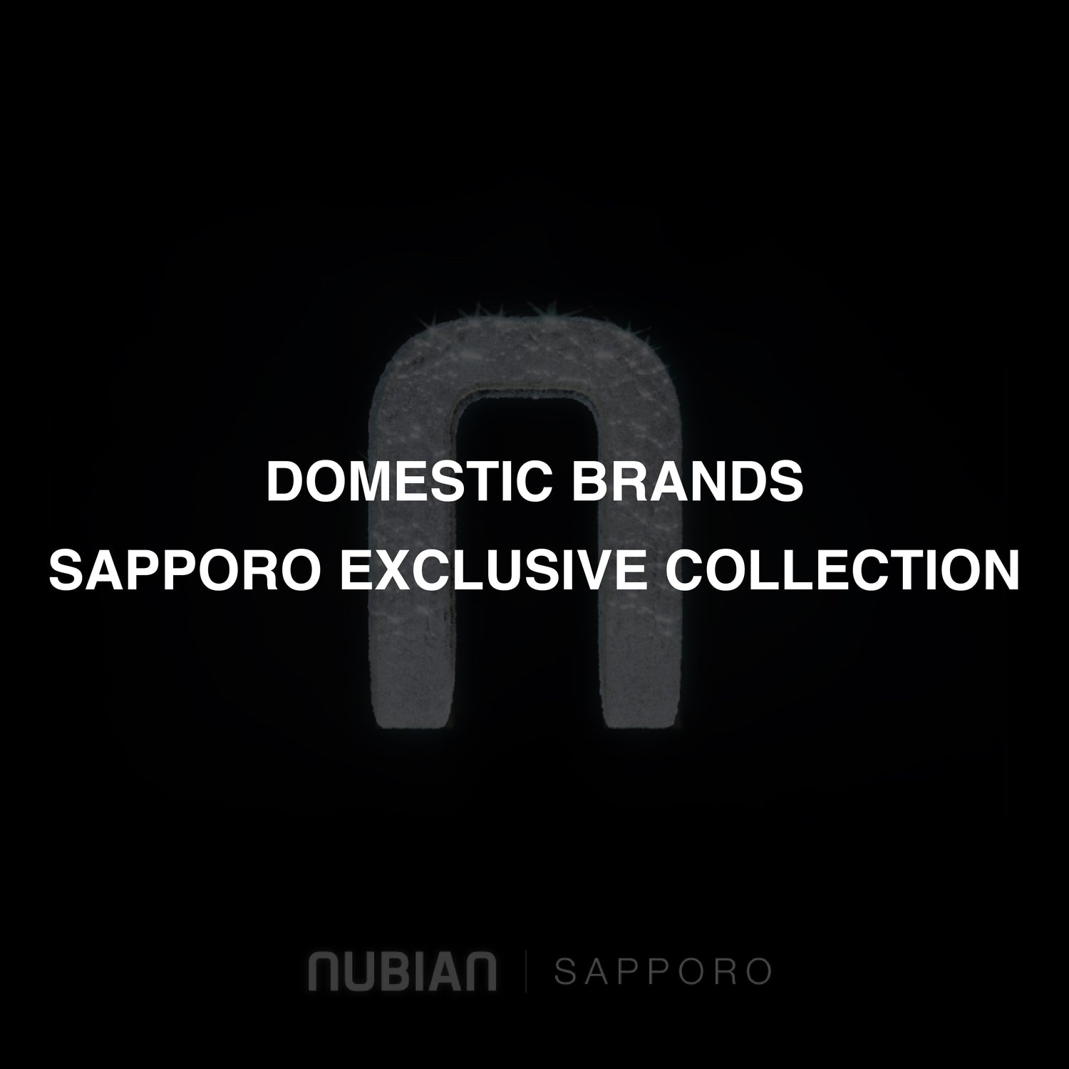 10月24日(金)<br>札幌店にて発売開始<br>DOMESTIC BRANDS<br>SAPPORO EXCLUSIVE COLLECTION