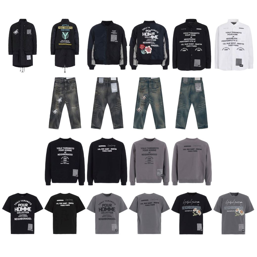 Yohji Yamamoto POUR HOMME × NEIGHBORHOOD<br>COLLABORATION