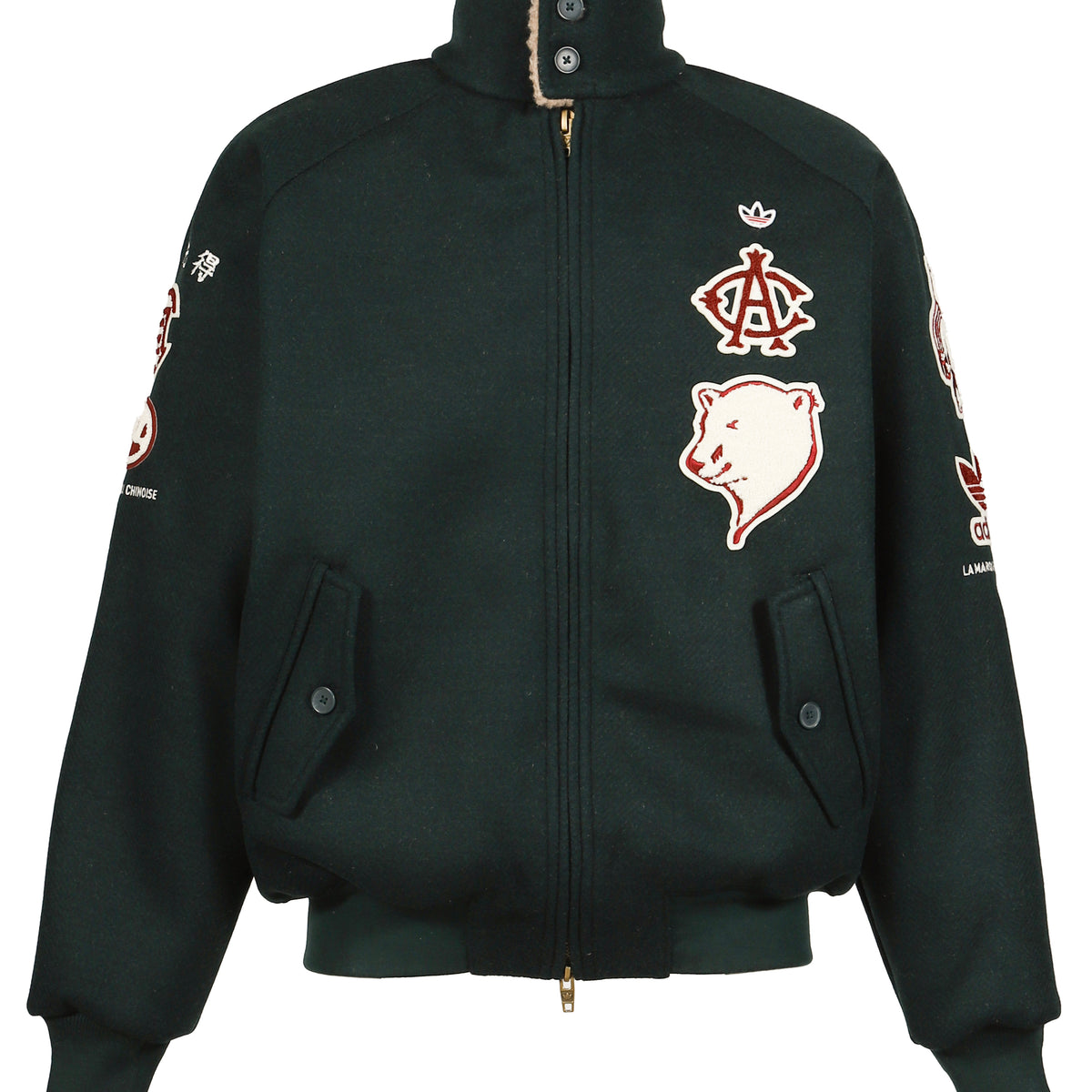 adidas × CLOT アディダス × クロット FW25 CLOT PATCH JKT / GRN