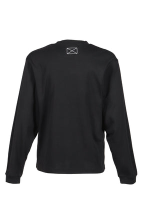 CLASSIC LOGO L/S TEE / BLK