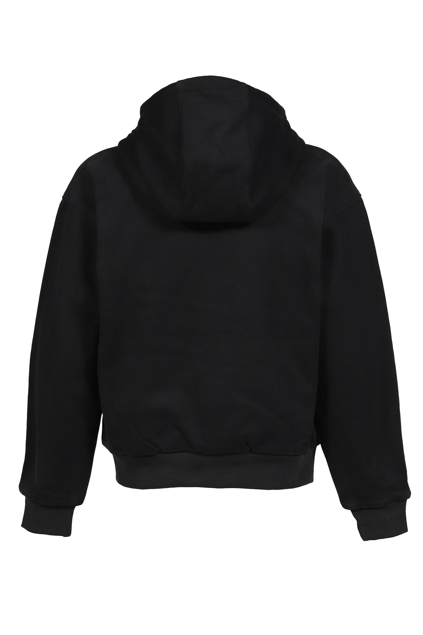 Matthew M. Williams SS26 DOUBLE LAYER ZIP UP HOODIE / BLK - NUBIAN
