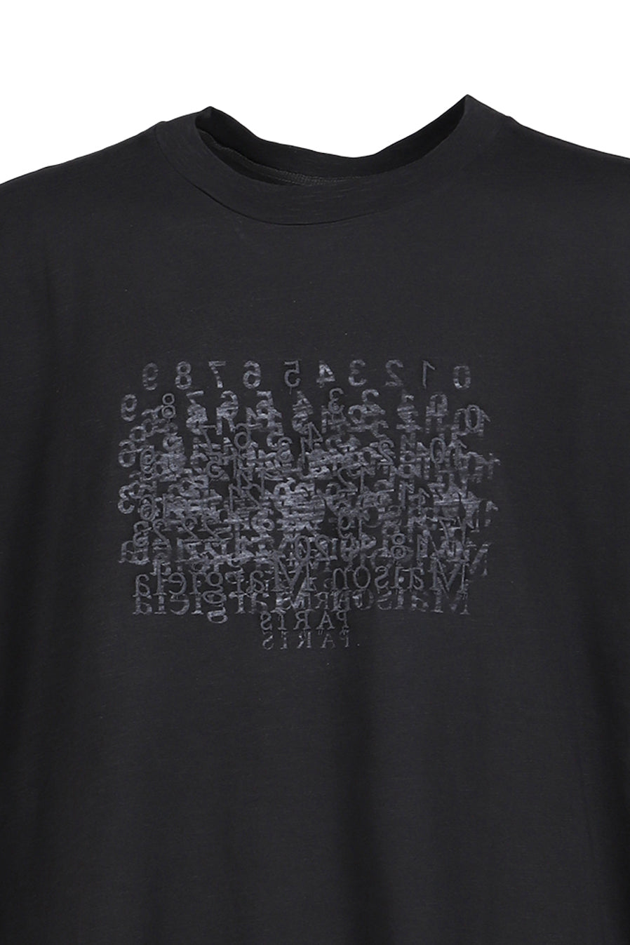Maison Margiela メゾンマルジェラ SS26 T-SHIRT / WASHED BLK