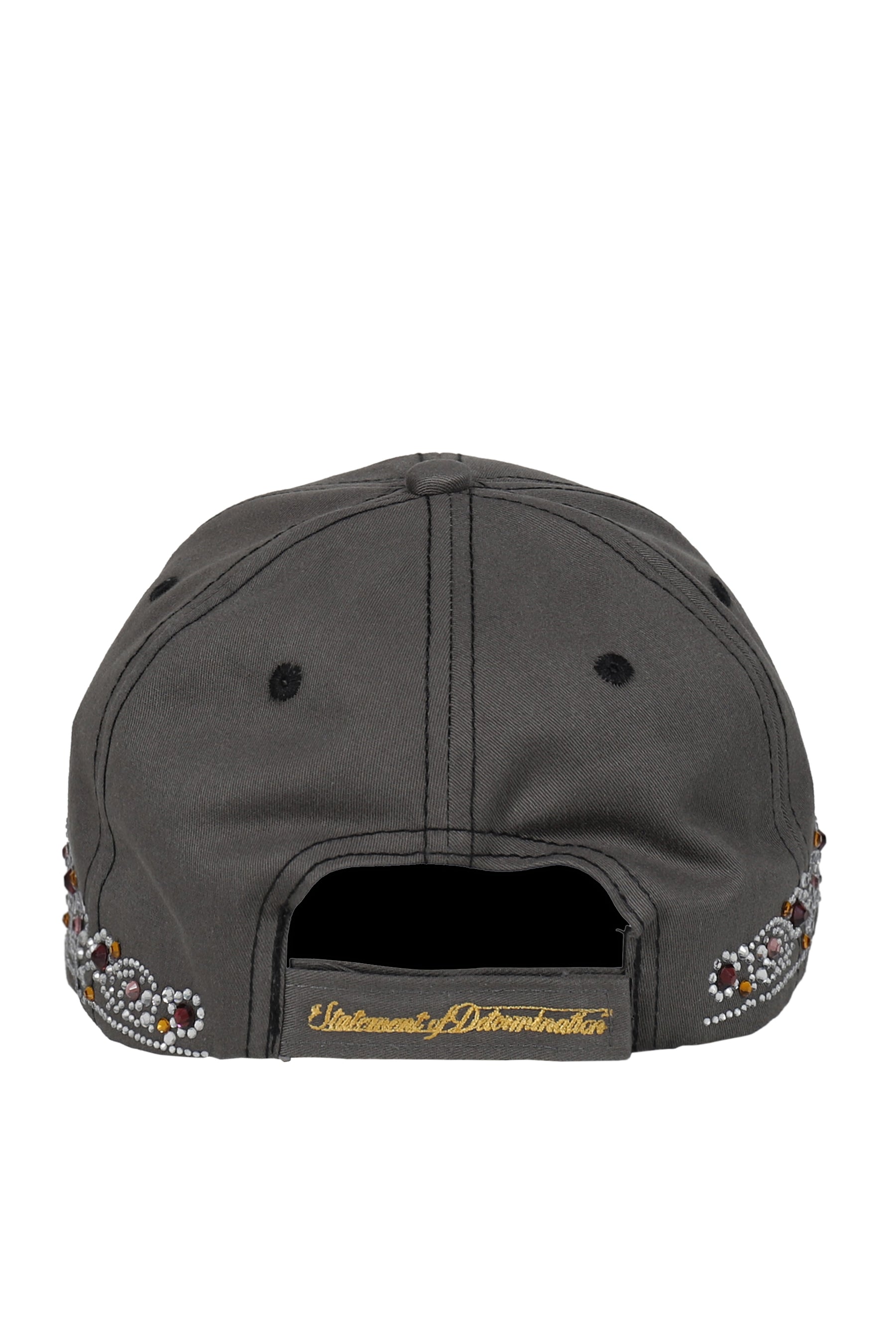 RHINESTONE TIARA CAP (EXCLUSIVE) / DARK GRY