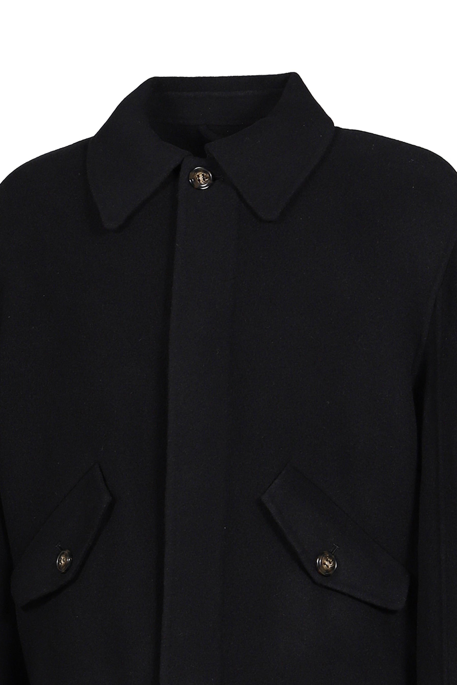 RELAXED WOOL JACKET / BLK